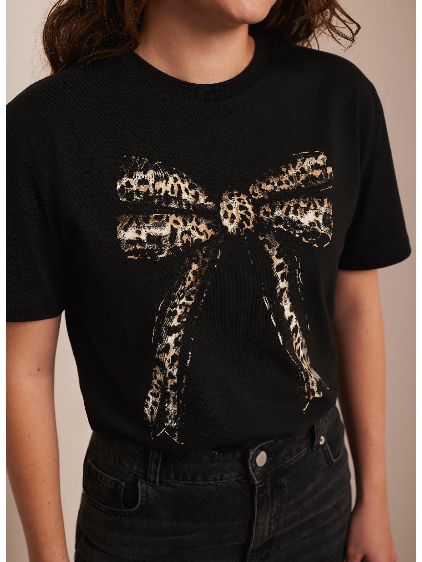 Vintage Leopard Velvet T-Shirt main image 0