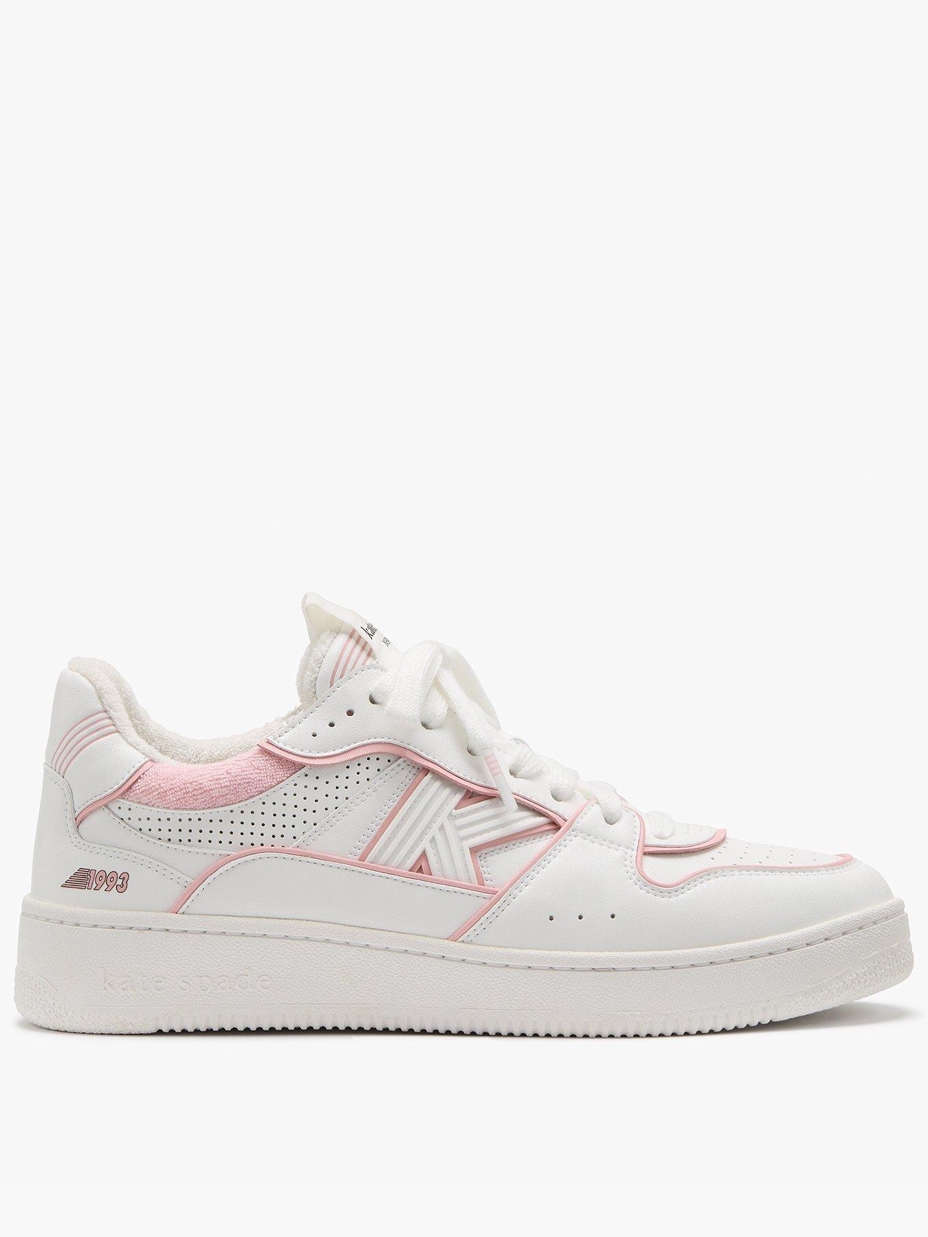 Kate Spade New York 93 Kicks Low Top Lace Up Sneaker - White