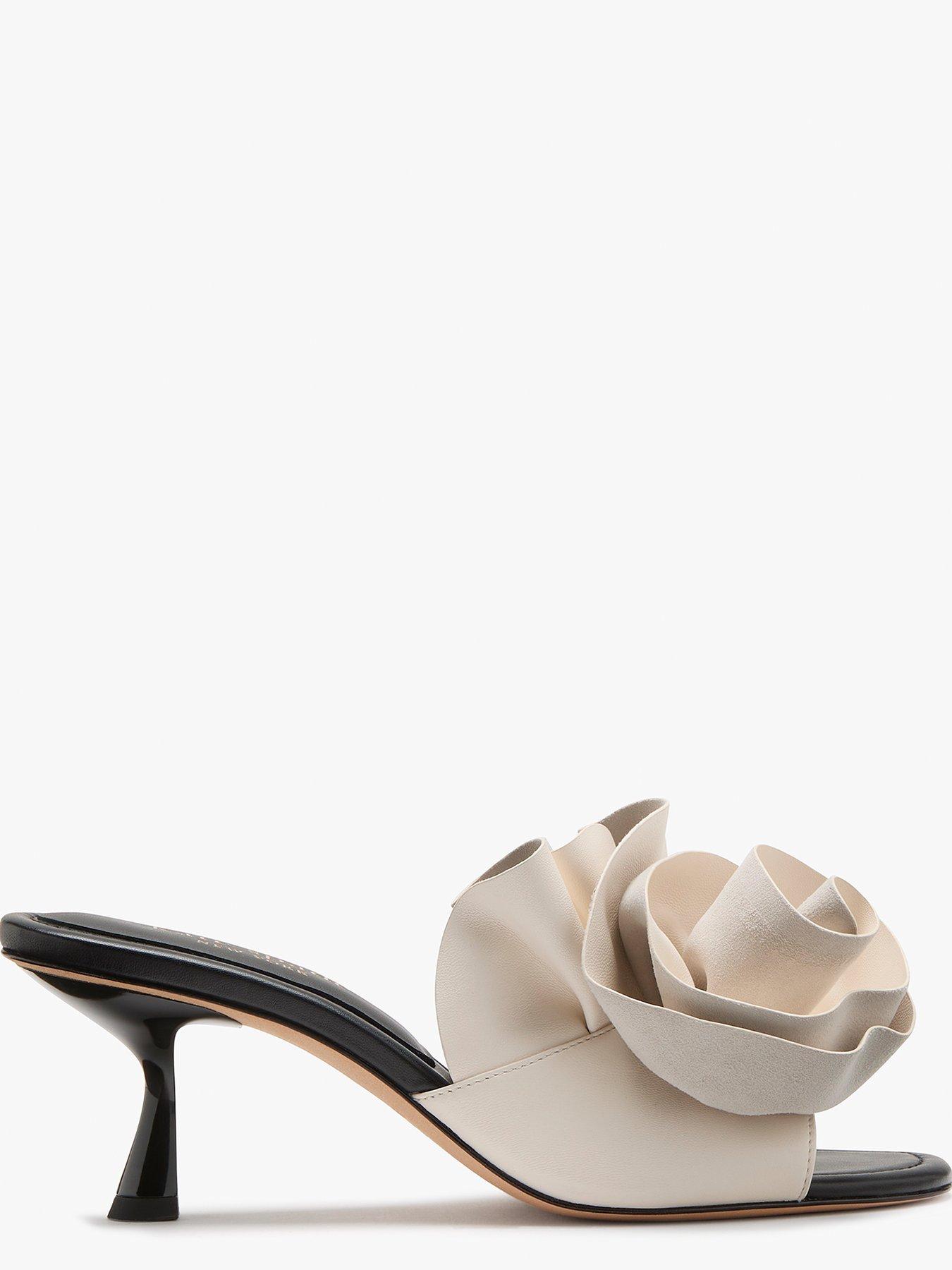 Image 3 of 4 of Kate Spade New York Flourish Heeled Sandal - Black