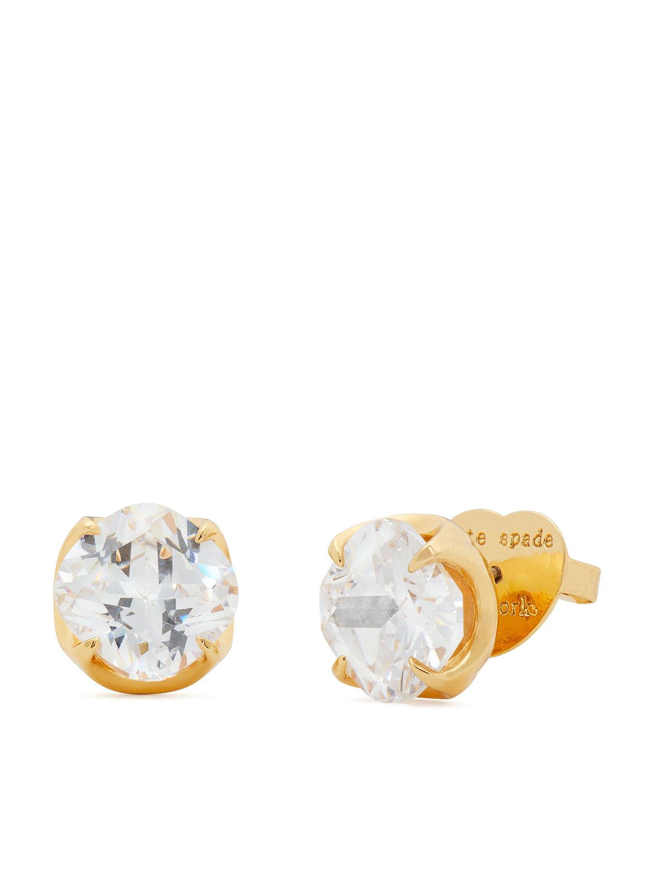 undefined 10nm Flower Studded Earrings - Silver