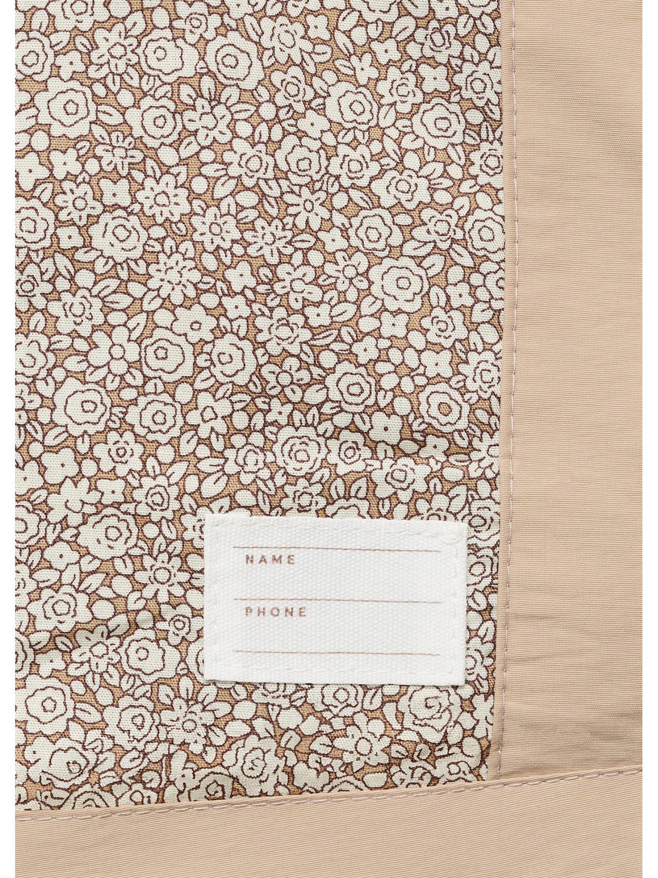 Image 3 of 4 of Mango Younger Girls Hooded Trench Coat - Beige