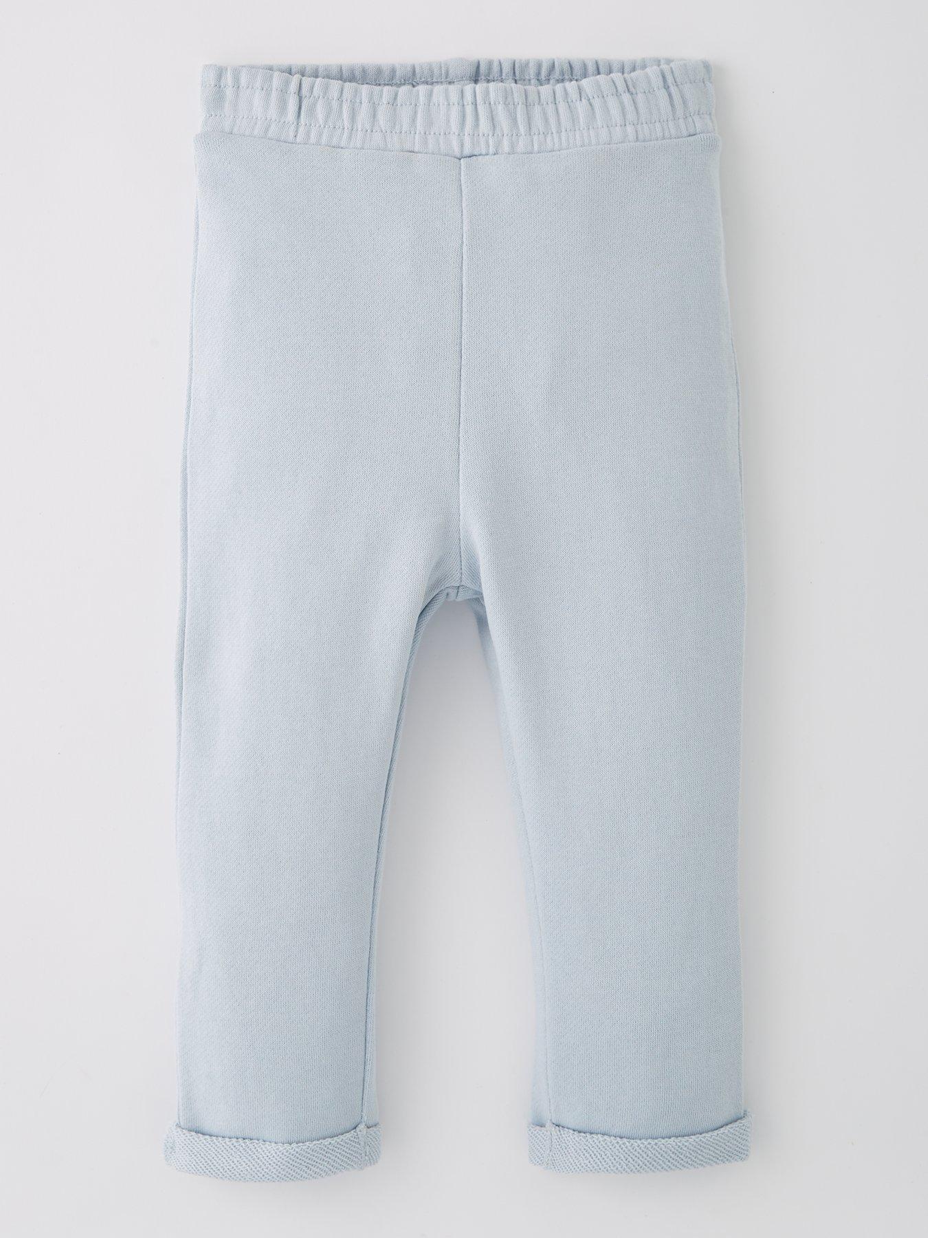 undefined Baby Boys Joggers - Light Blue