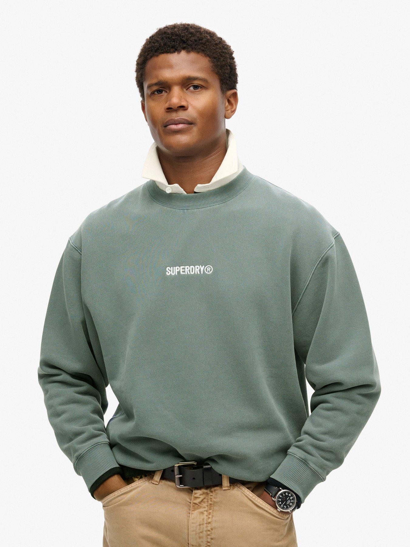 undefined Micro Logo Graphic Crew Sweat Top