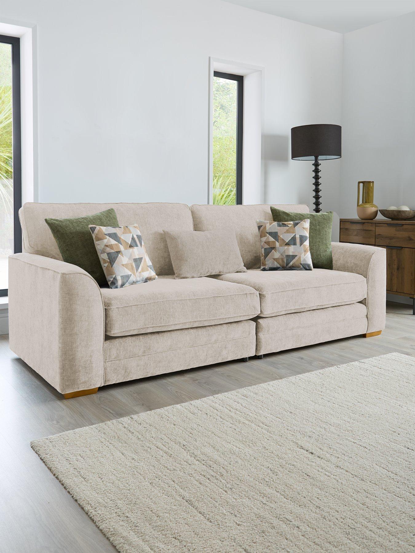 undefined Kaluna Fabric 4 Seater Sofa