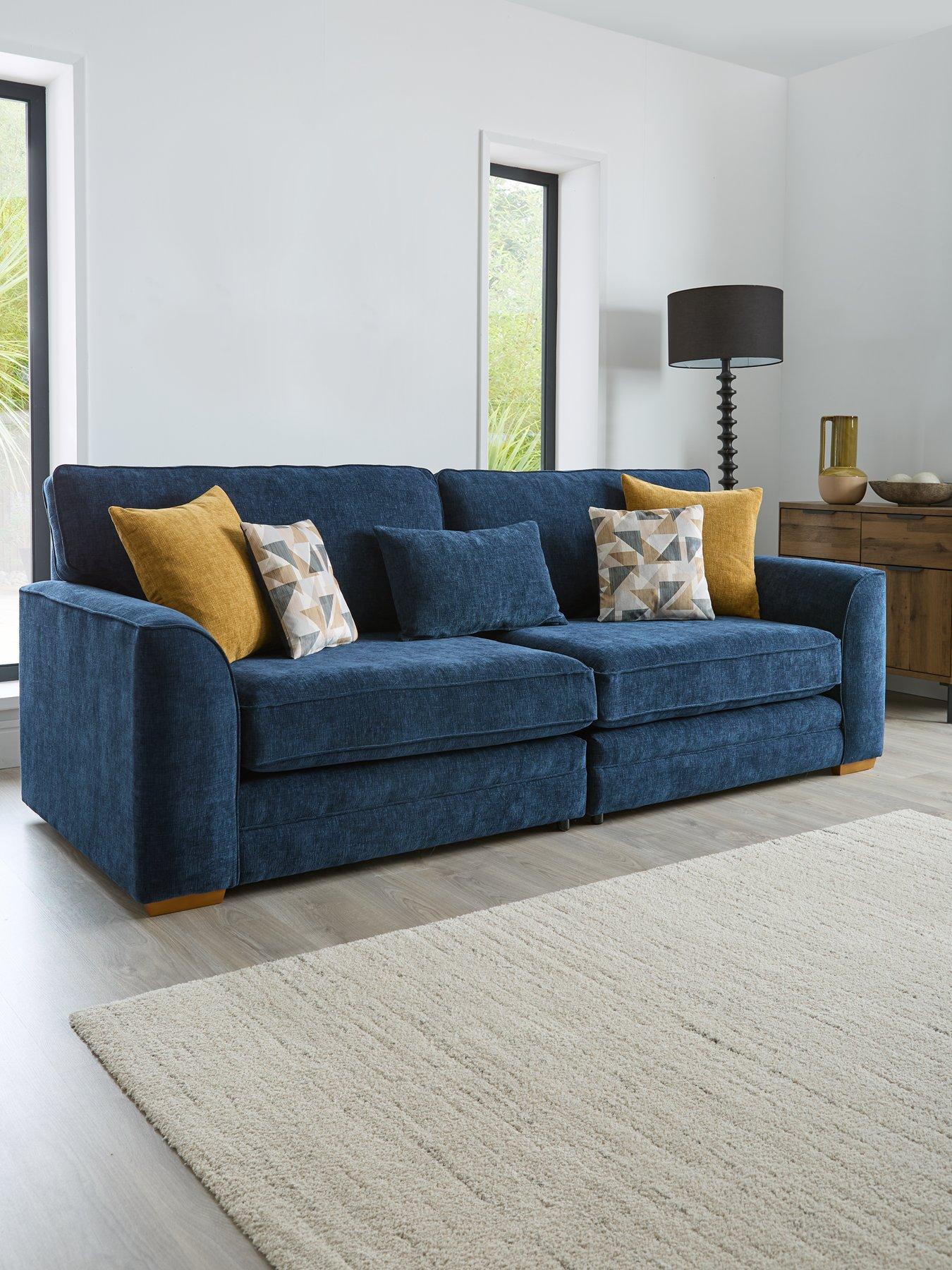 undefined Kaluna Fabric 4 Seater Sofa
