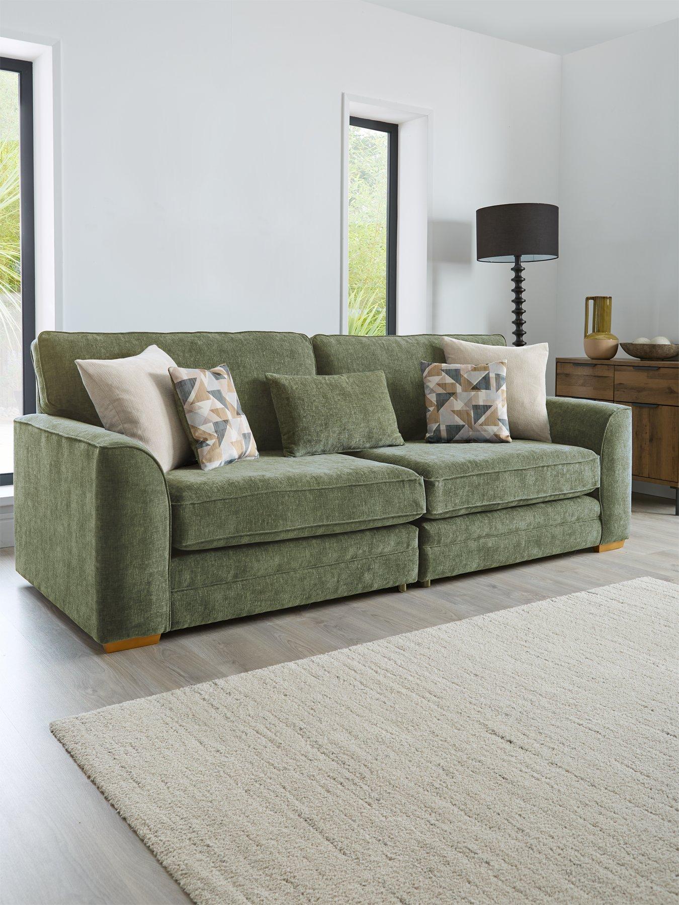 undefined Kaluna Fabric 4 Seater Sofa