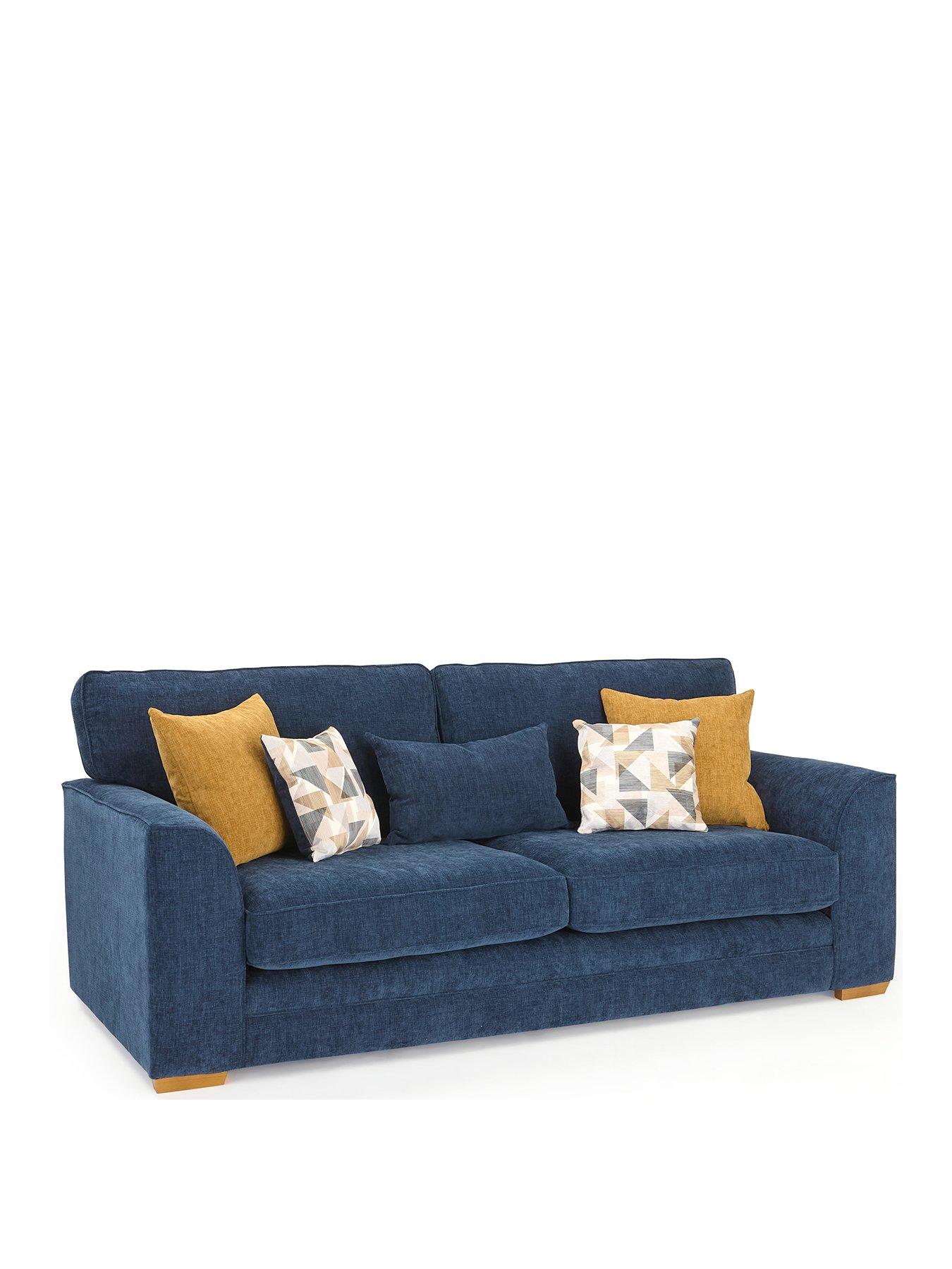 Image 3 of 6 of Very Home Kaluna Fabric&nbsp;3 Seater Sofa&nbsp;- Made to order in the UK