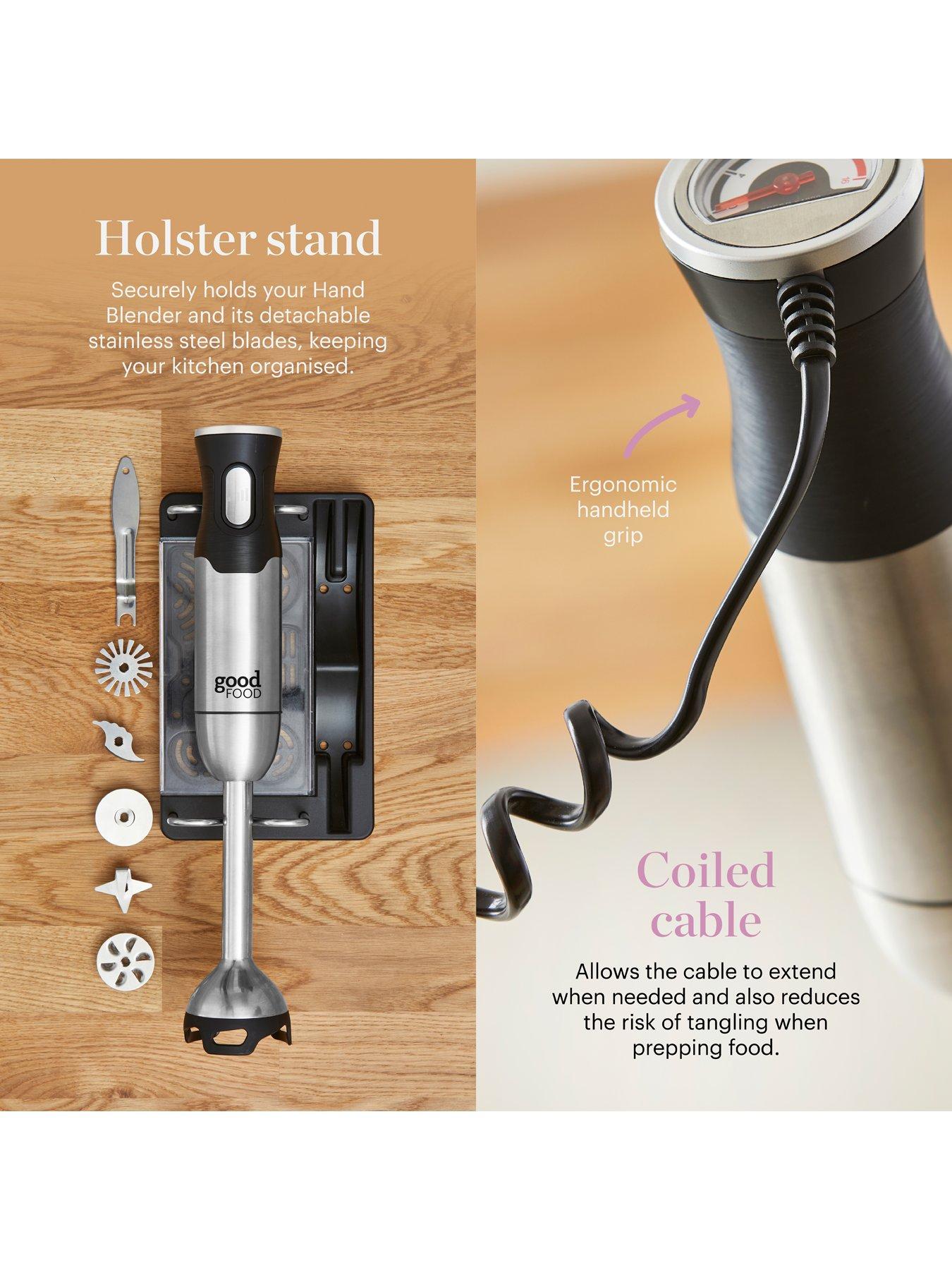 Image 5 of 7 of Good Food by Tower GF12012 5-in-1 Digital Hand Blender with Stand -&nbsp;Stainless Steel