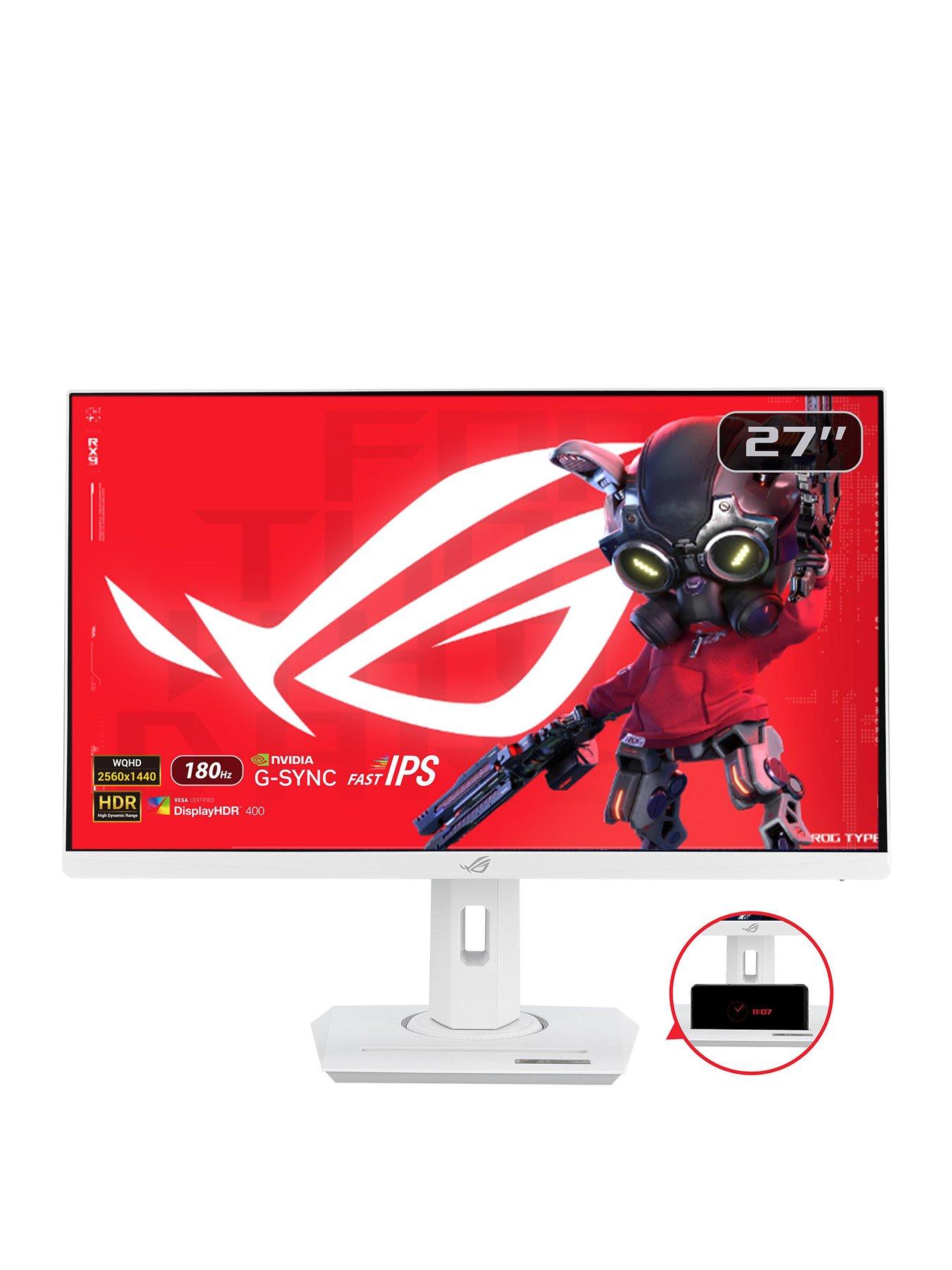 undefined ROG Strix XG27ACS - 27in QHD, 180Hz, 1ms, Fast IPS, G-Sync compatible, USB Type-C Gaming Monitor