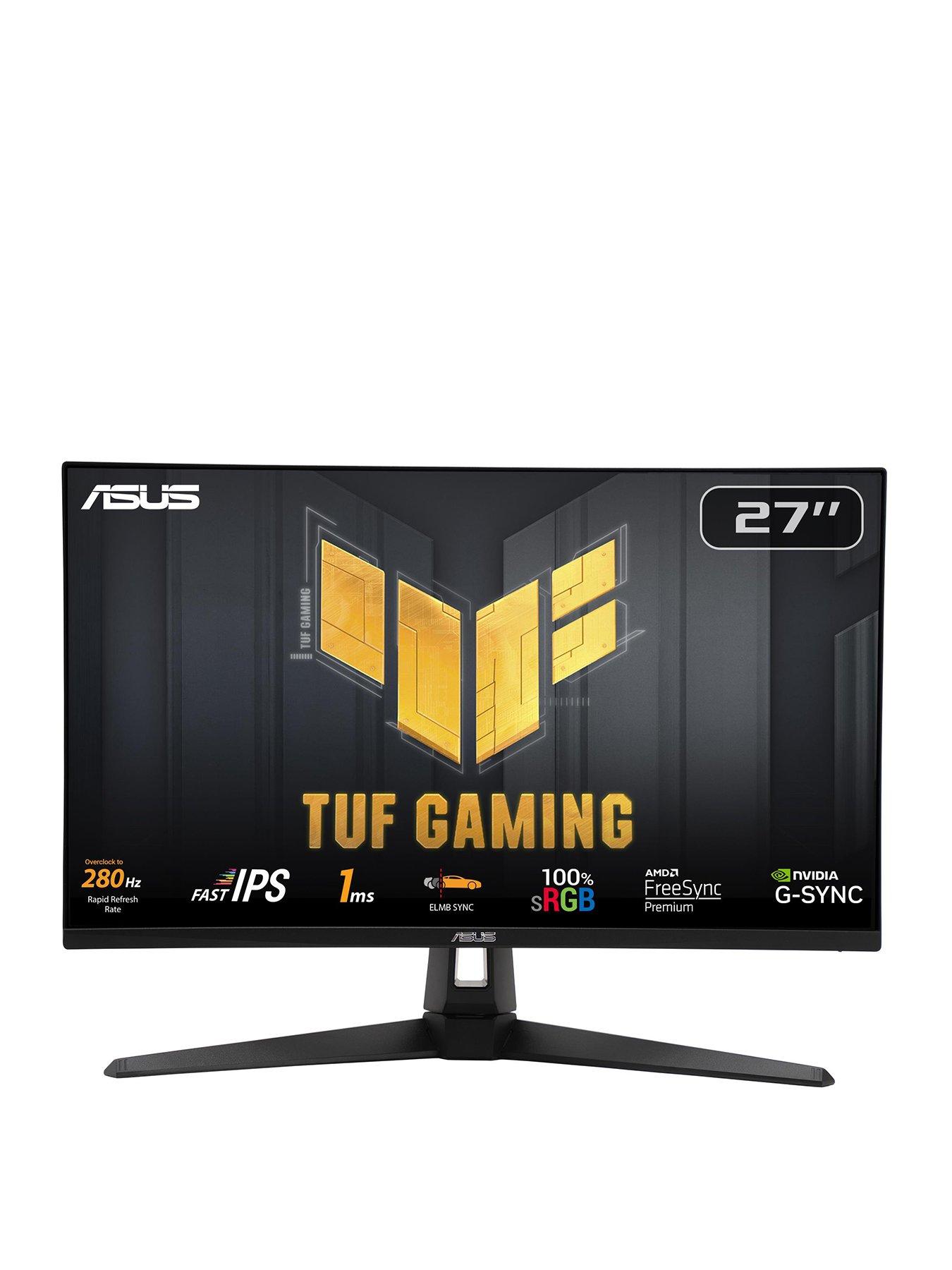 Asus TUF Gaming VG279QM1A - 27in FHD, 280Hz(OC), 1ms, G-Sync compatible Gaming Monitor