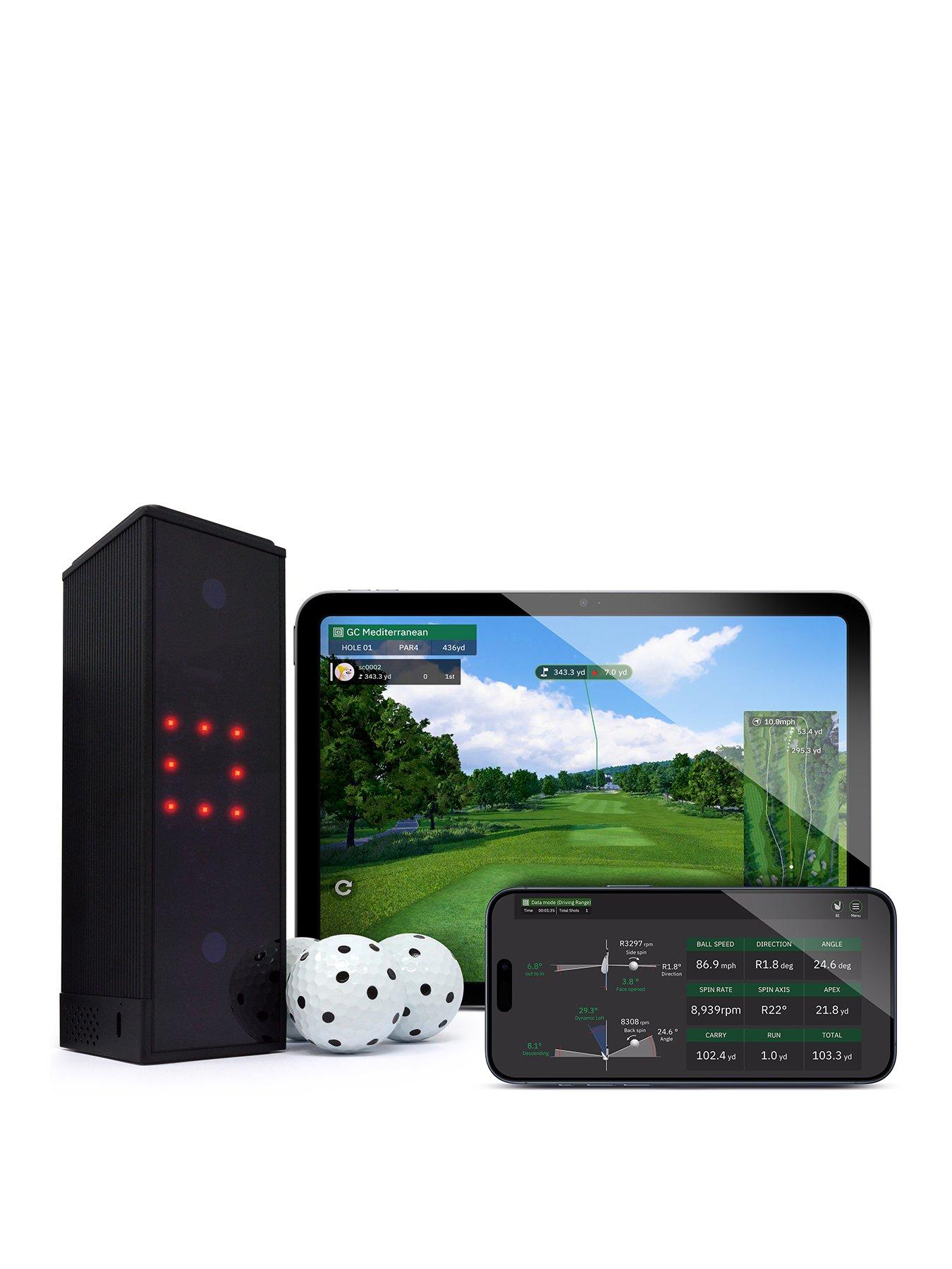 Image 1 of 8 of Square Golf Launch Monitor & Indoor Golf simulator