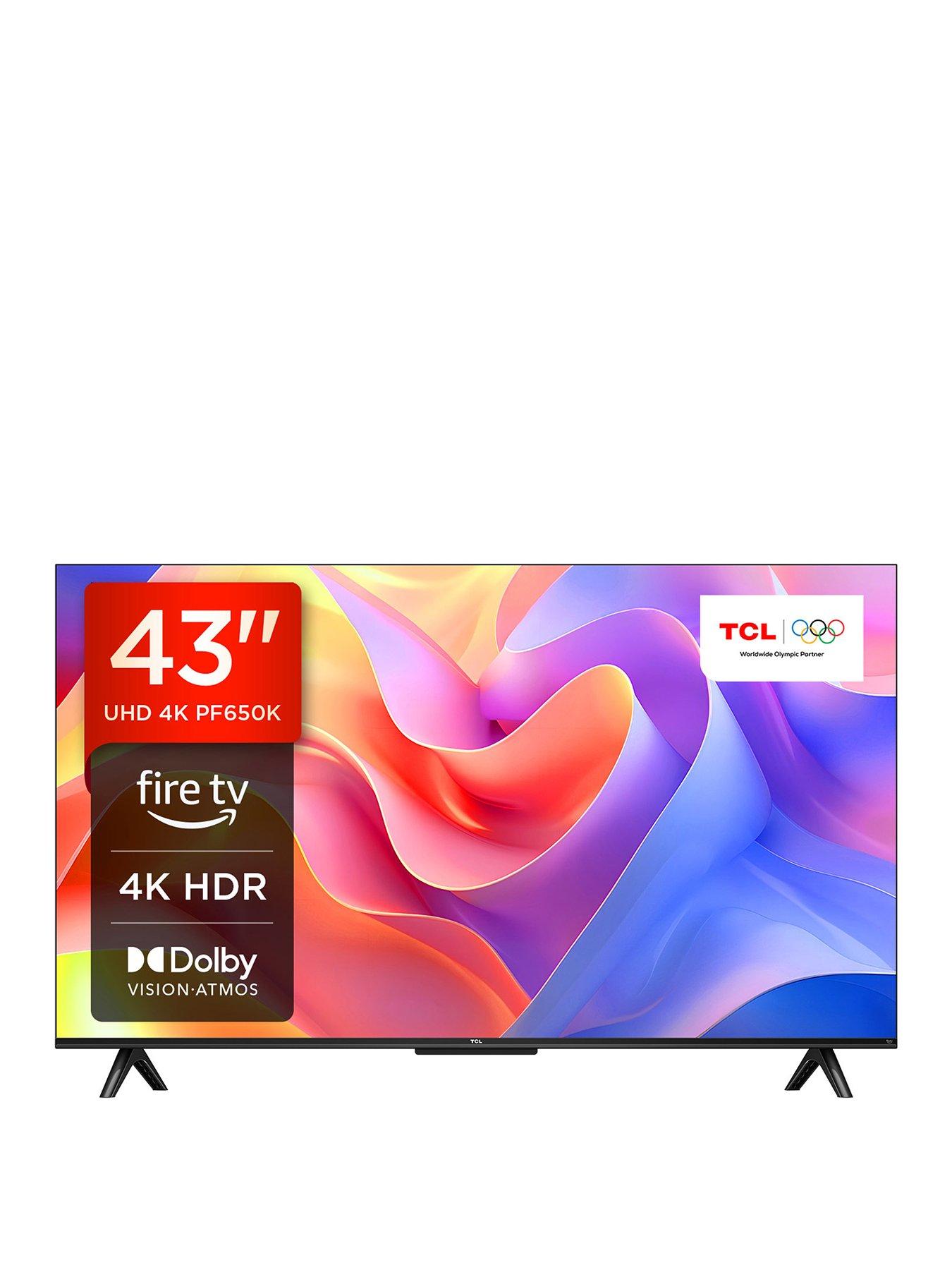 TCL 43PF650K 43-inch 4K HDR PRO Smart Fire TV with Freely