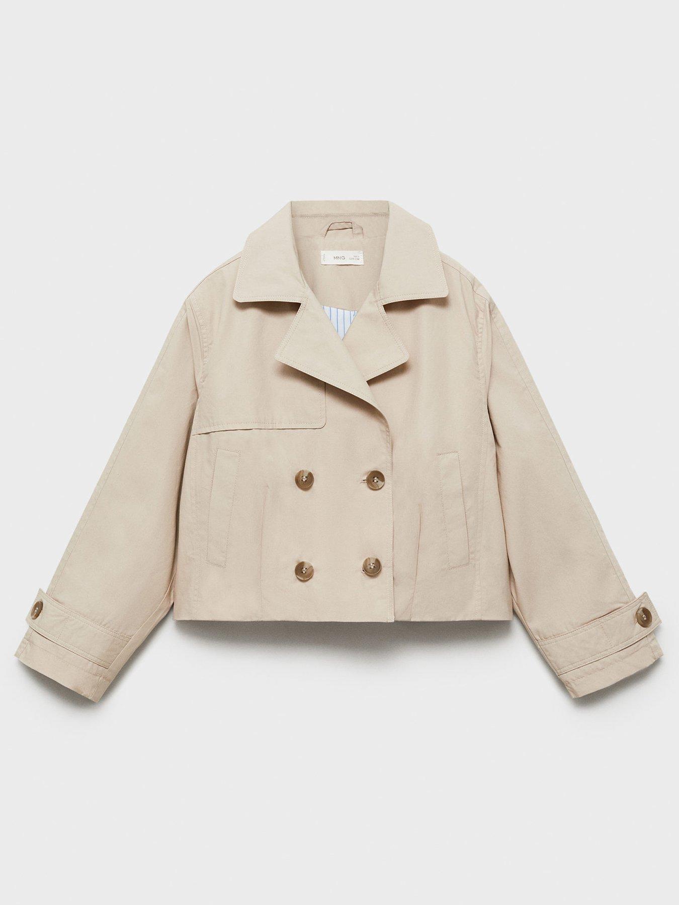 undefined Girls Lightweight Jacket - Beige