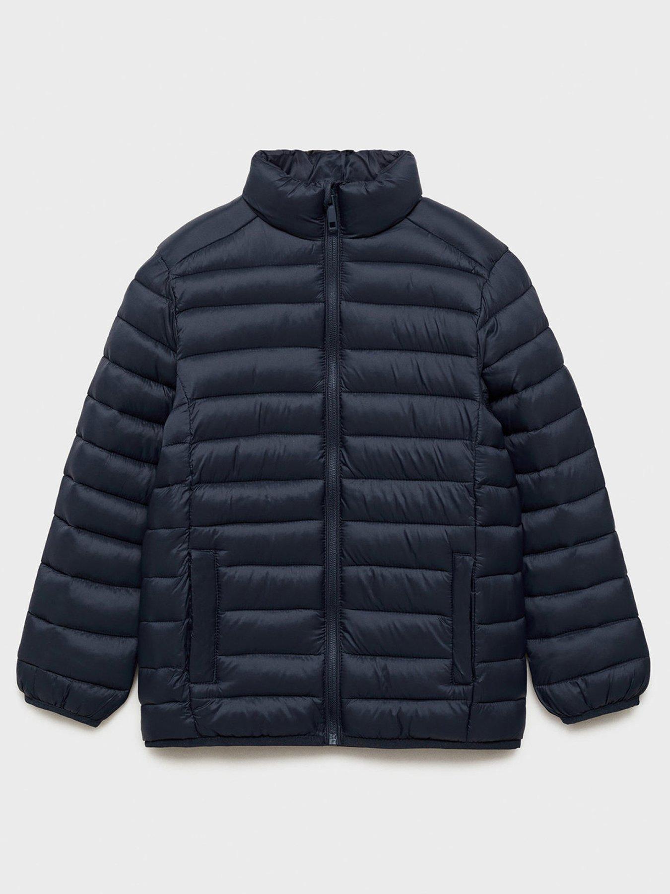 undefined Boys Padded Coat - Navy