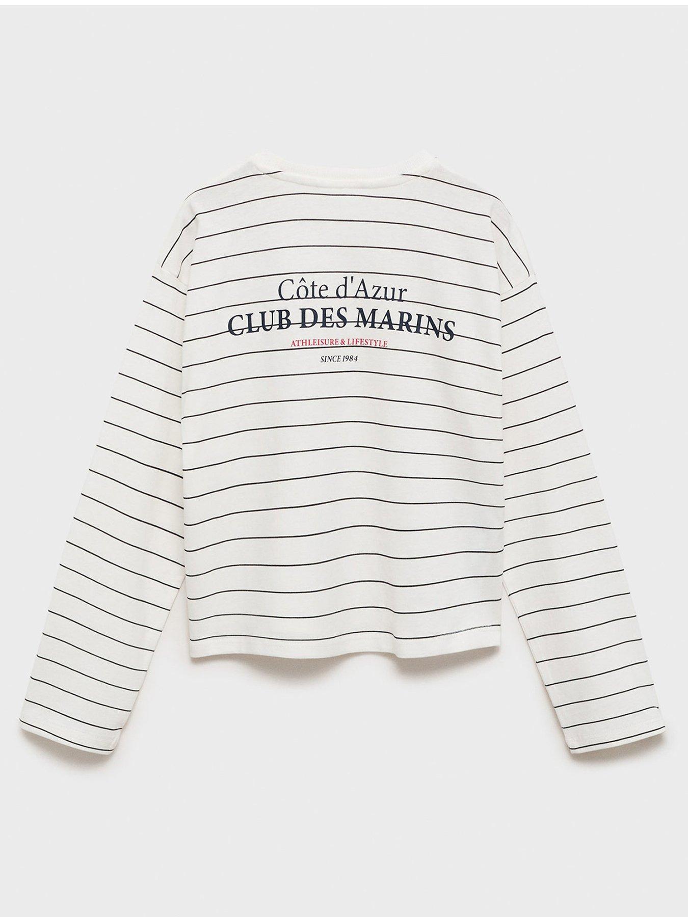 Image 2 of 4 of Mango Girls Collared Knitted Jumper - Cream