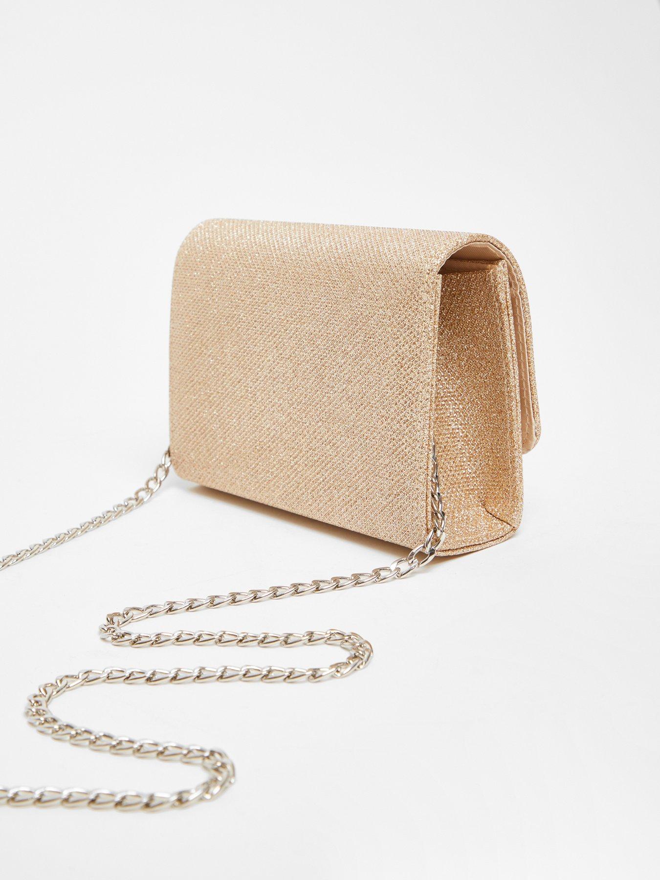 Quiz gold clutch hot sale