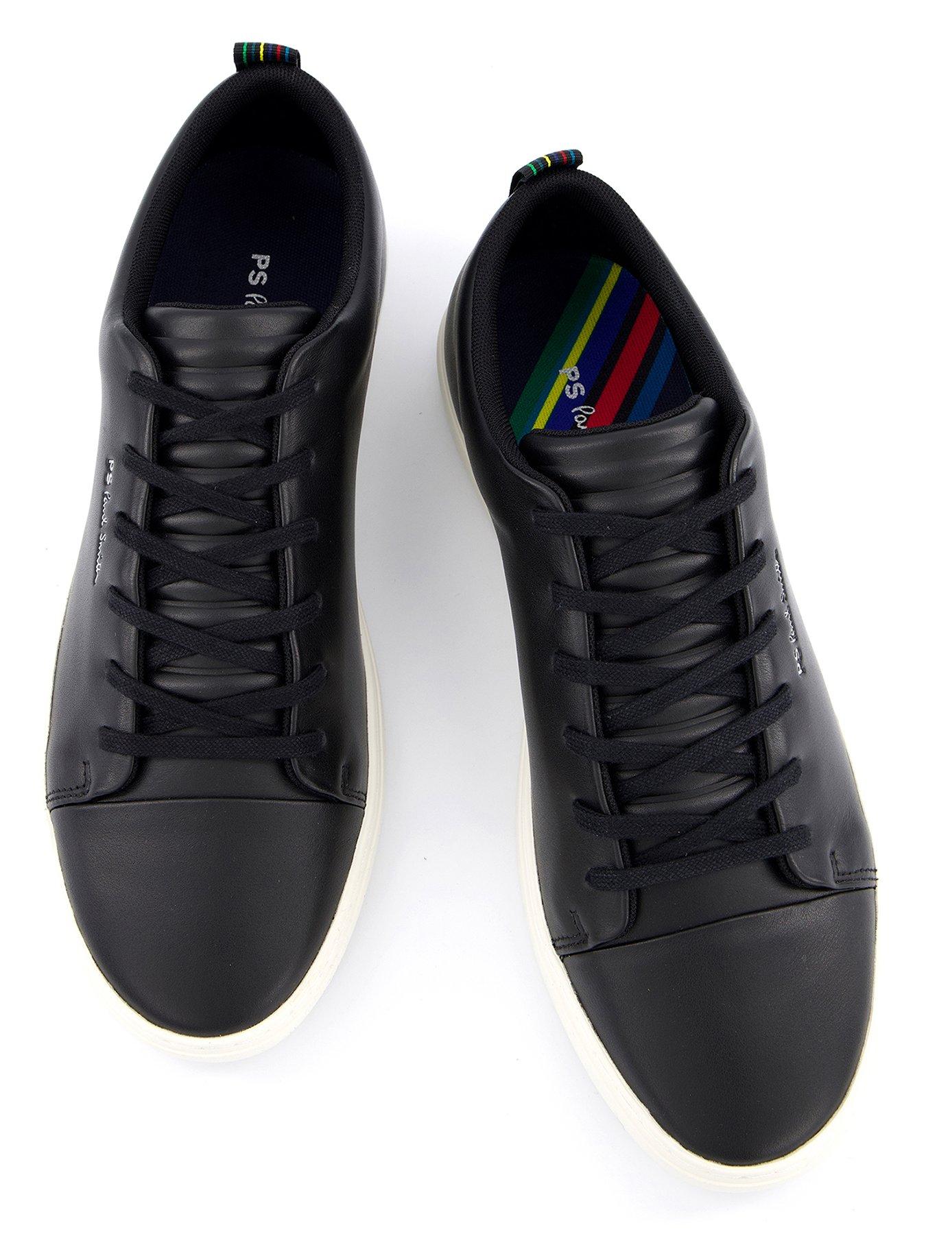 Image 3 of 7 of PS PAUL SMITH Men's Lee Contrast Sole Trainers - Black