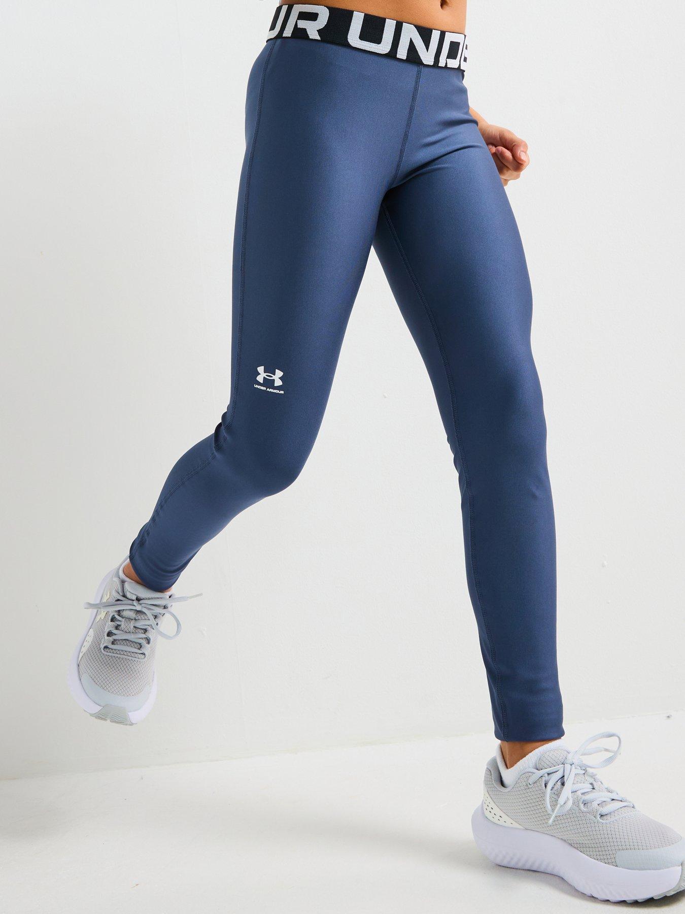 Image 1 of 6 of UNDER ARMOUR Junior Girls Training Heatgear Tights - Grey