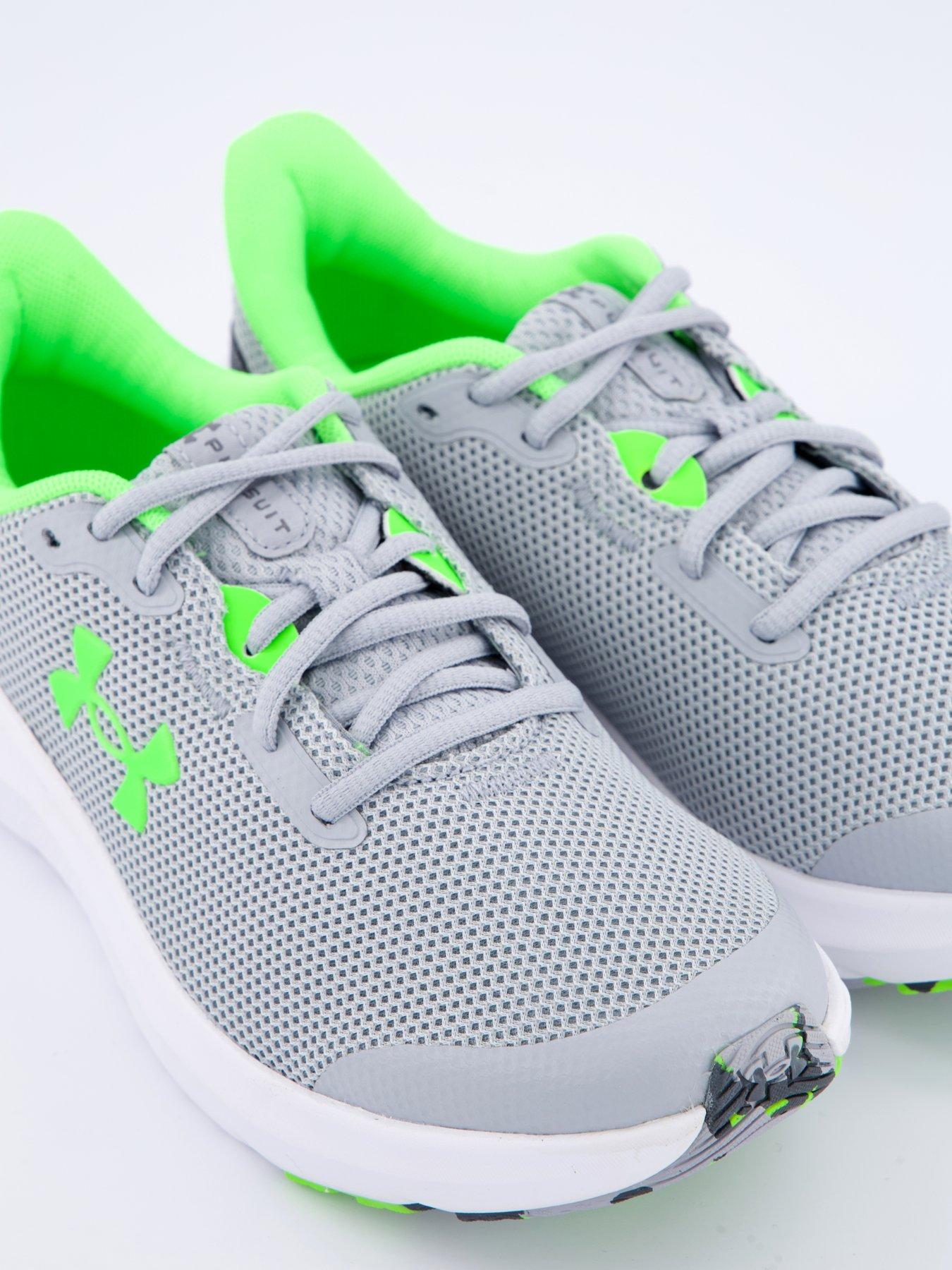 Image 5 of 7 of UNDER ARMOUR Junior Boys Pursuit 4 Trainers - Grey