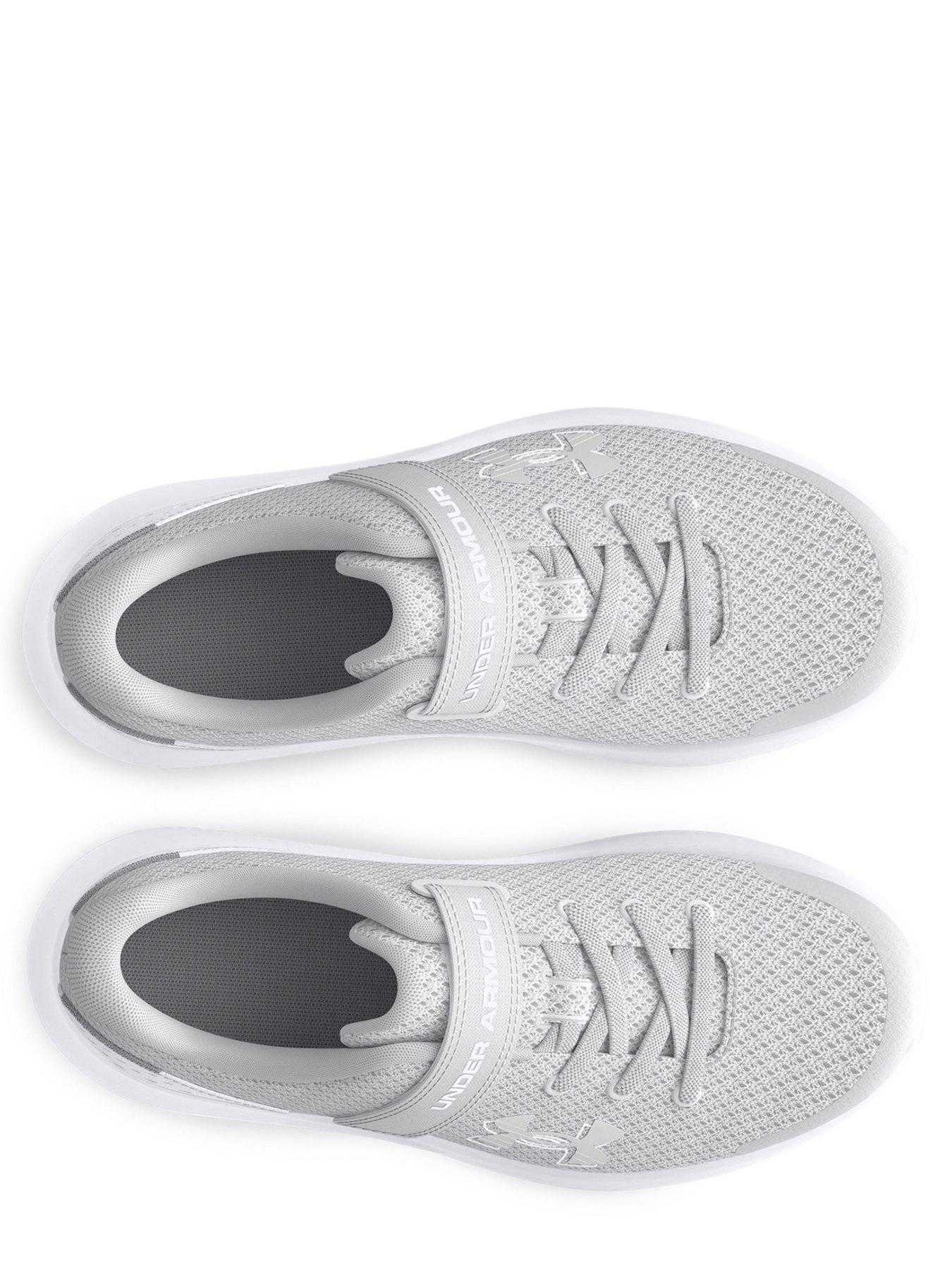 Image 4 of 5 of UNDER ARMOUR Kids Girls Surge 4 Trainers - Grey