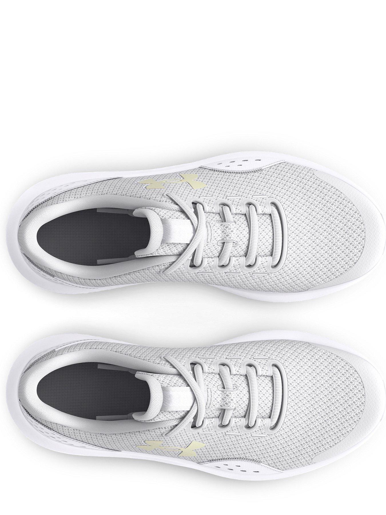 Image 4 of 5 of UNDER ARMOUR Junior Girls Surge 4 Trainers - Grey