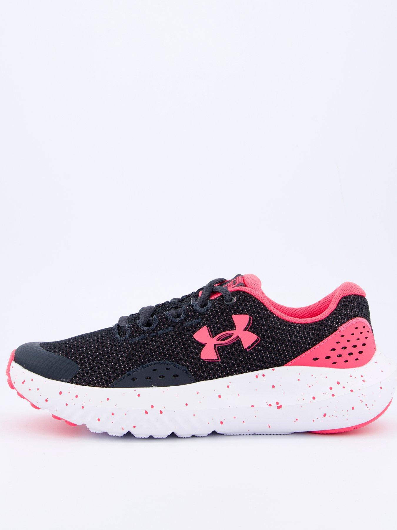 Image 1 of 7 of UNDER ARMOUR Junior Girls Surge 4 Trainers - Black