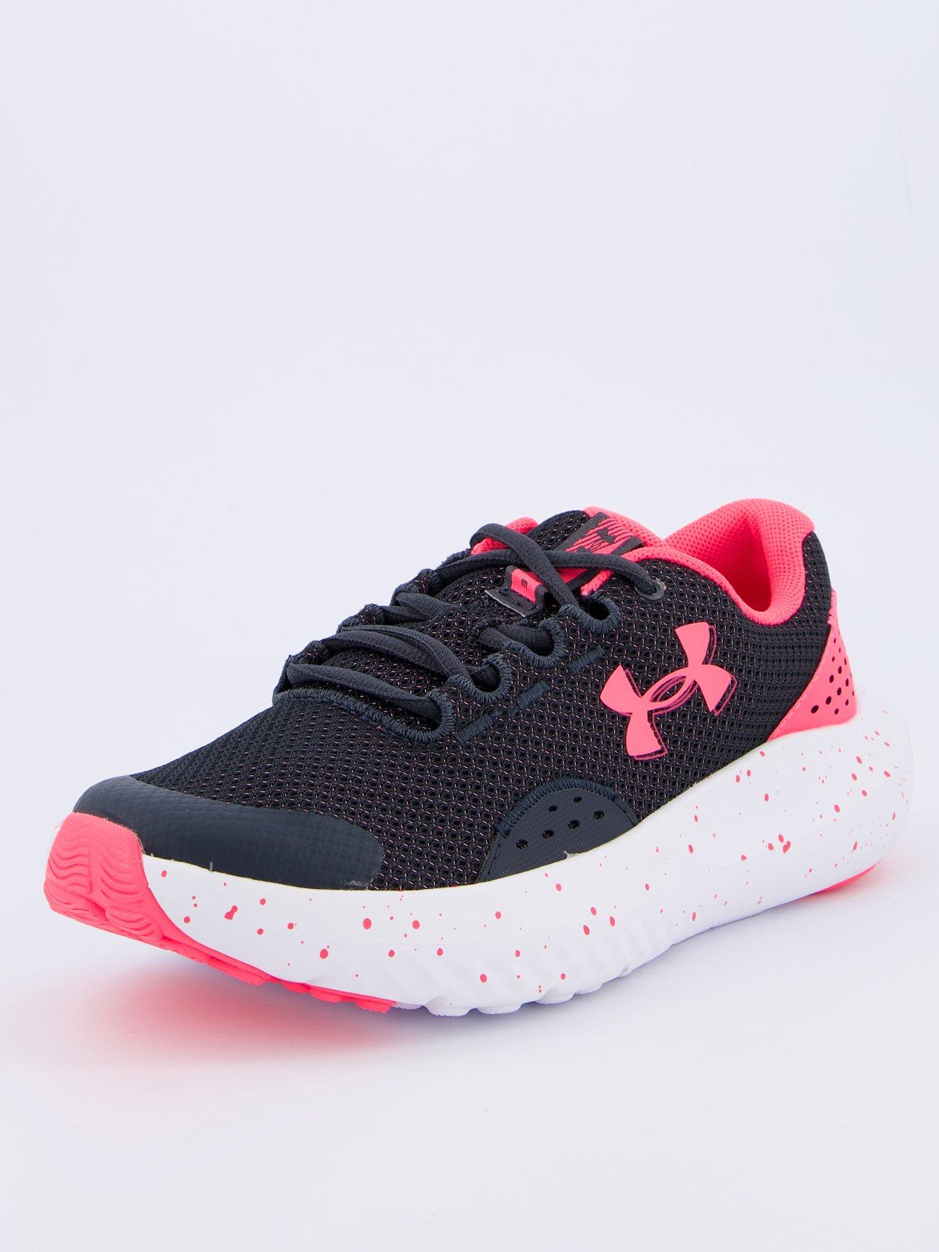 Image 2 of 7 of UNDER ARMOUR Junior Girls Surge 4 Trainers - Black