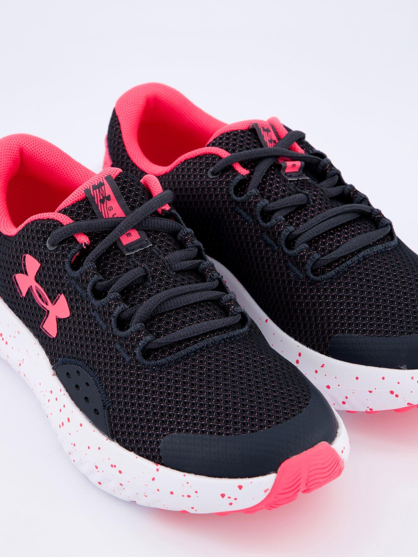 Image 5 of 7 of UNDER ARMOUR Junior Girls Surge 4 Trainers - Black