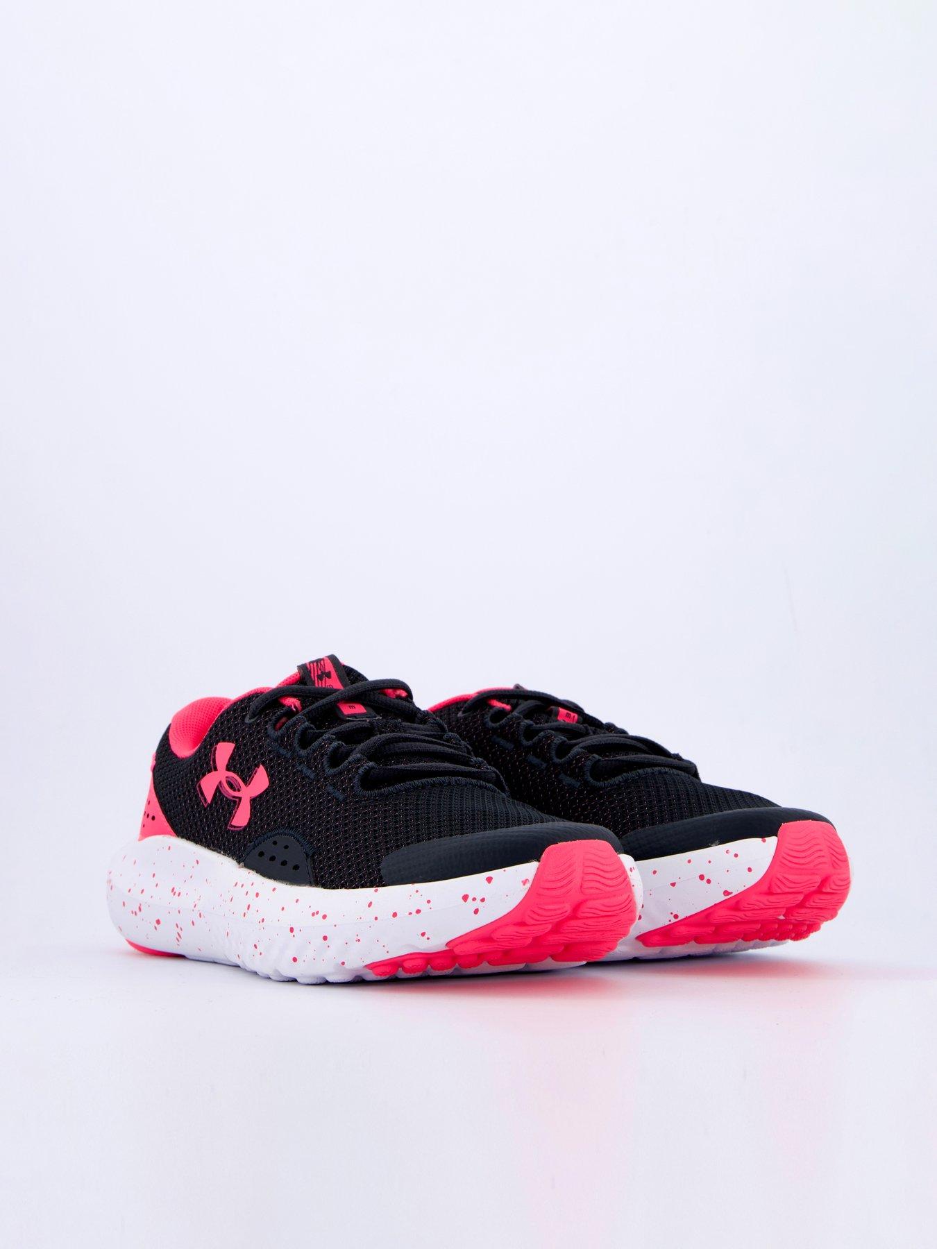Image 6 of 7 of UNDER ARMOUR Junior Girls Surge 4 Trainers - Black