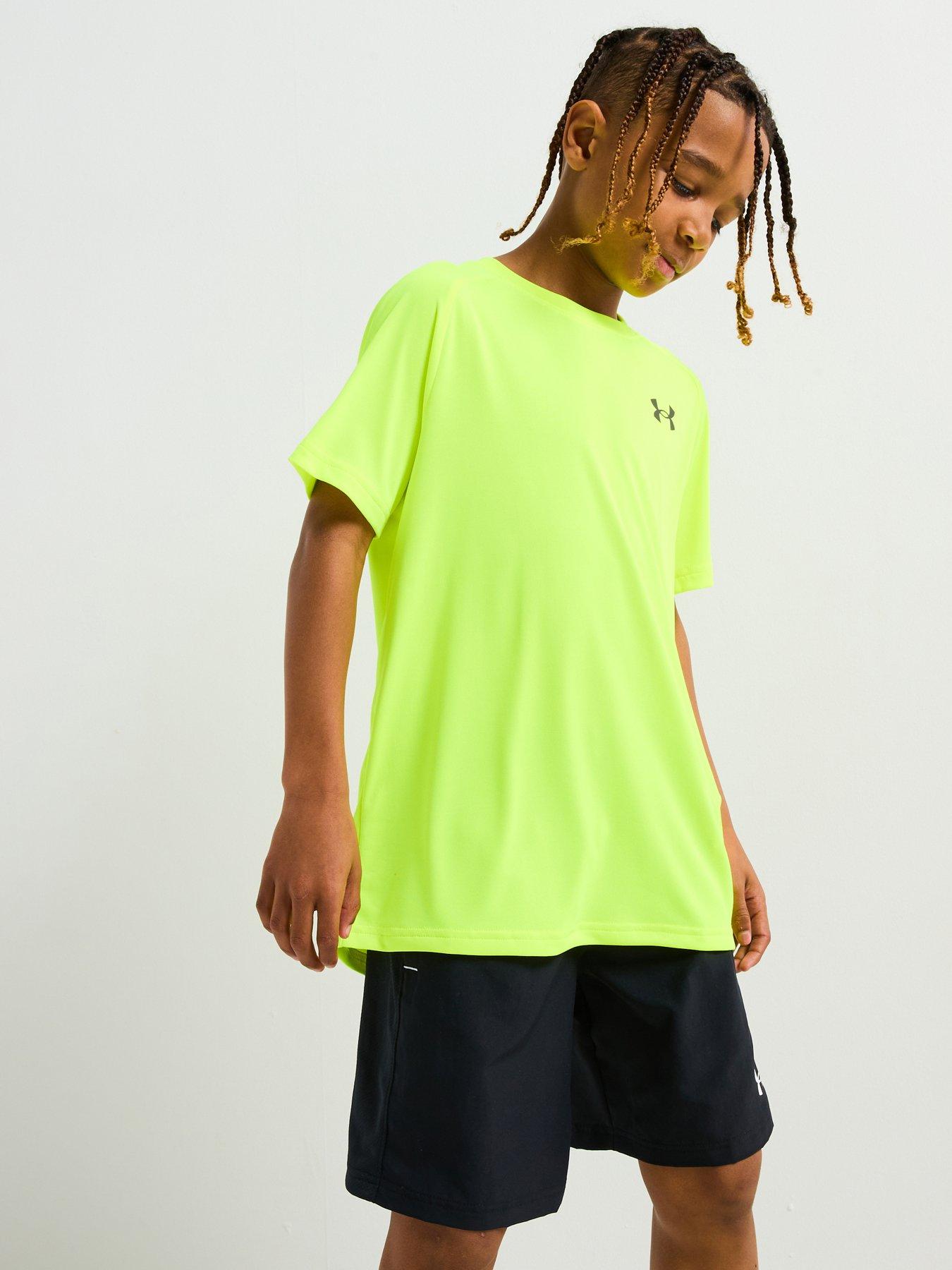 undefined Junior Boys Training Tech 20 T-Shirt - Yellow