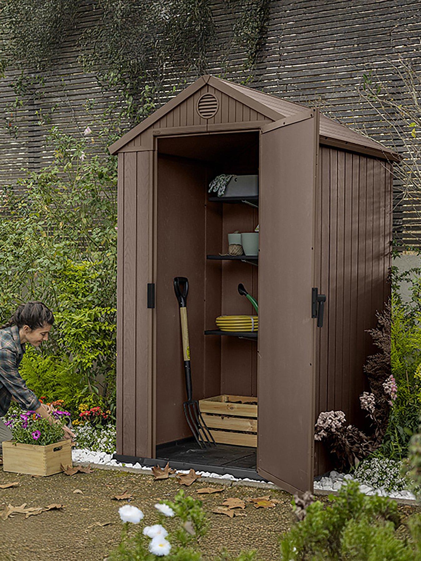 undefined Darwin Shed 4x4 brown