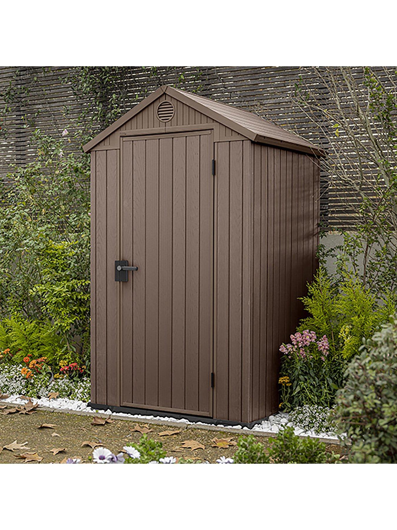 Image 4 of 7 of Keter Darwin Shed 4x4 brown