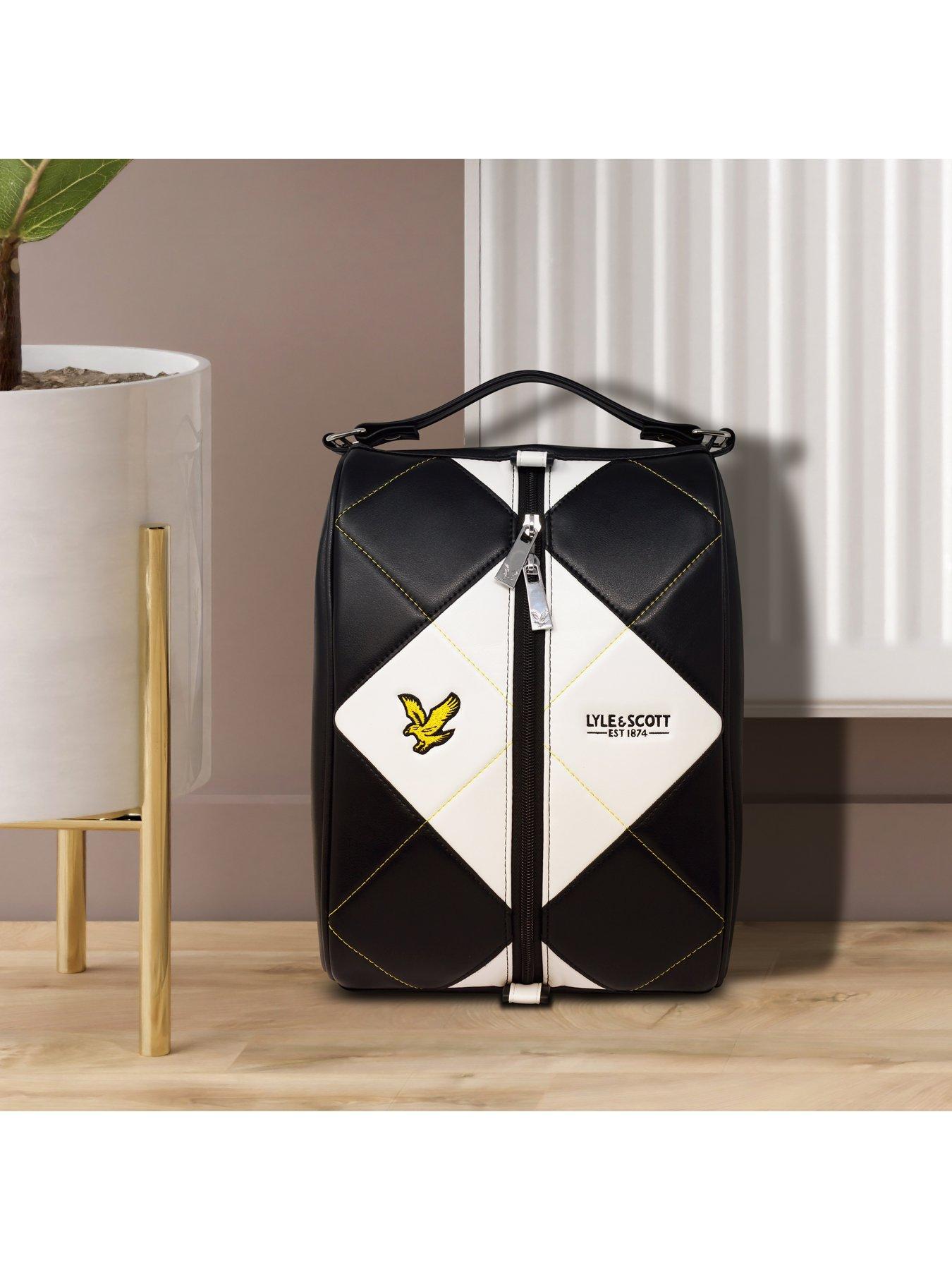 Image 5 of 7 of Lyle & Scott Golf Argyle Shoebag