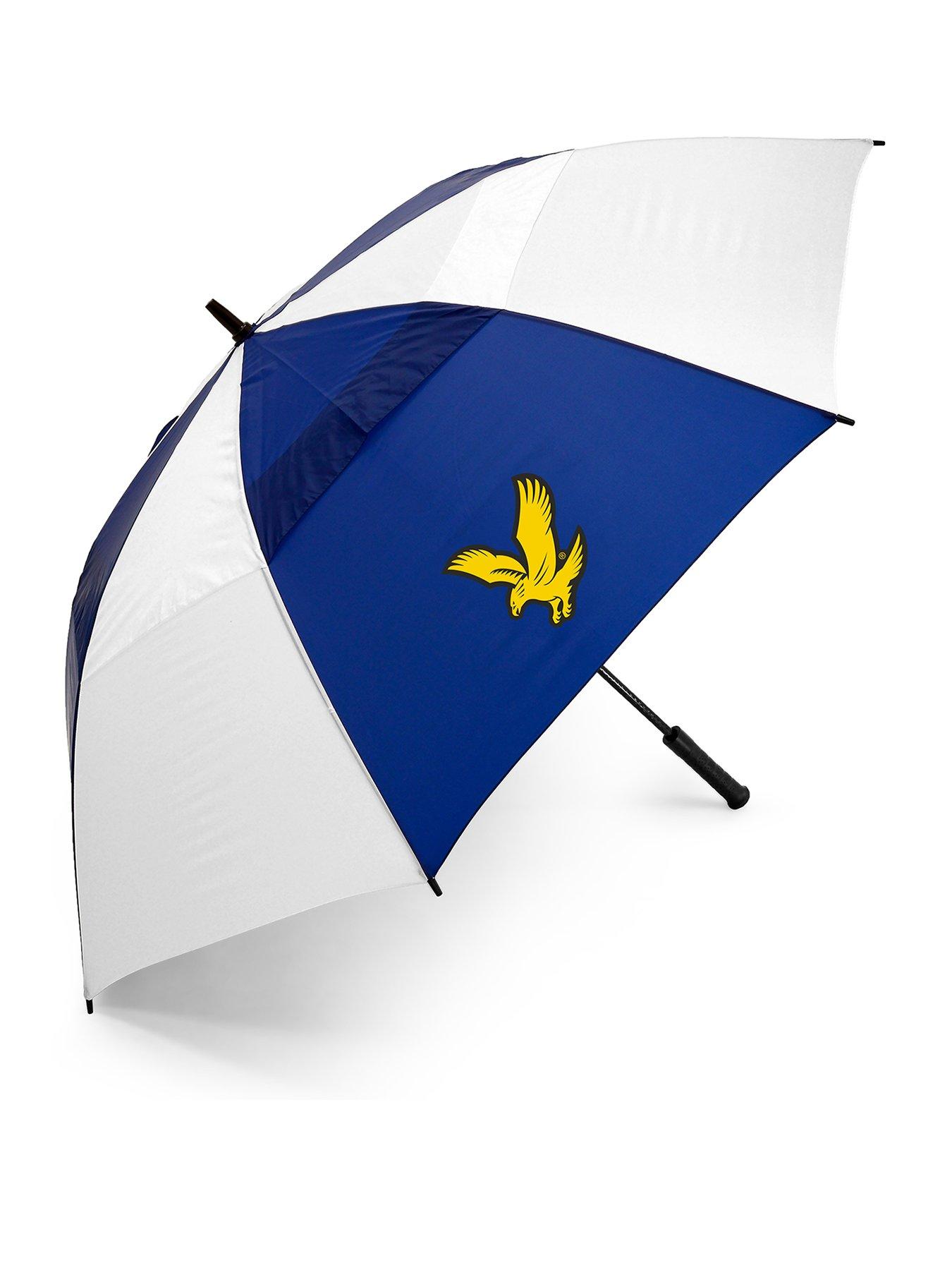 undefined Golf Wind Proof Umbrella White/Blue