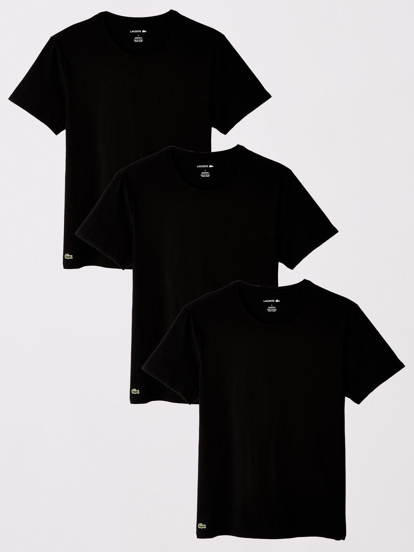 undefined 3 Pack Cotton Jersey Loungewear T-Shirt - Multi