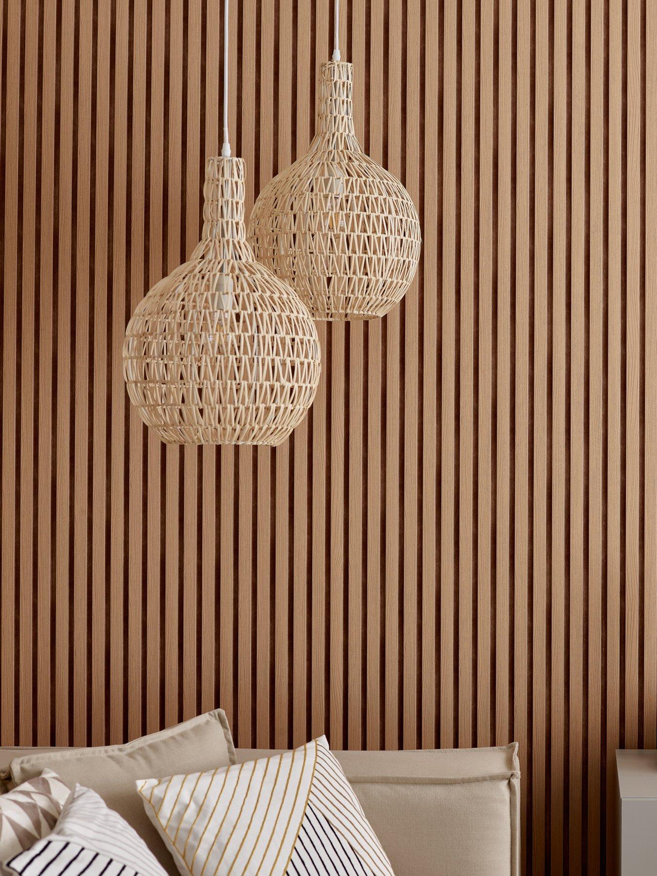 VOX Linerio Internal Decorative Wall Panel Pack 8; 2650mm x 122mm per each length; Total coverage 2.6m2