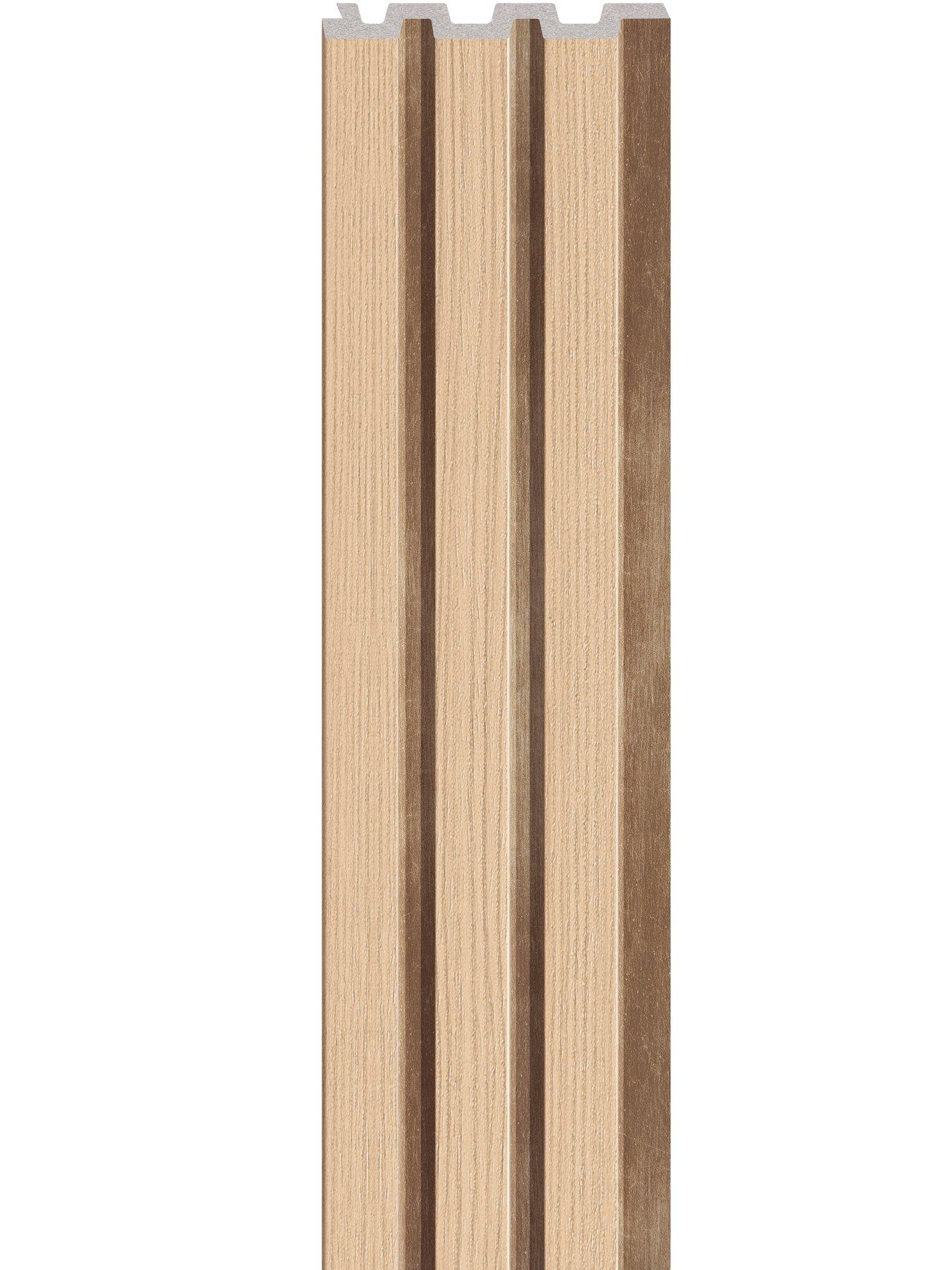 Image 2 of 7 of VOX Linerio Internal Decorative Wall Panel Pack 8; 2650mm x 122mm per each length; Total coverage 2.6m2