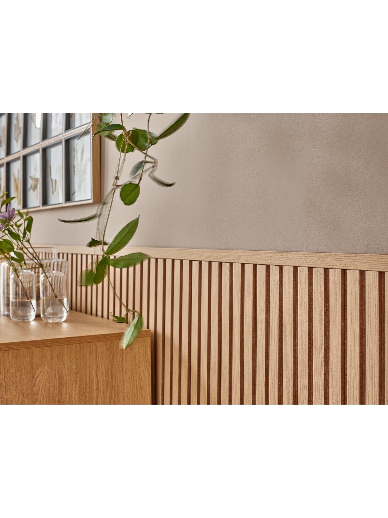 Image 4 of 7 of VOX Linerio Internal Decorative Wall Panel Pack 8; 2650mm x 122mm per each length; Total coverage 2.6m2