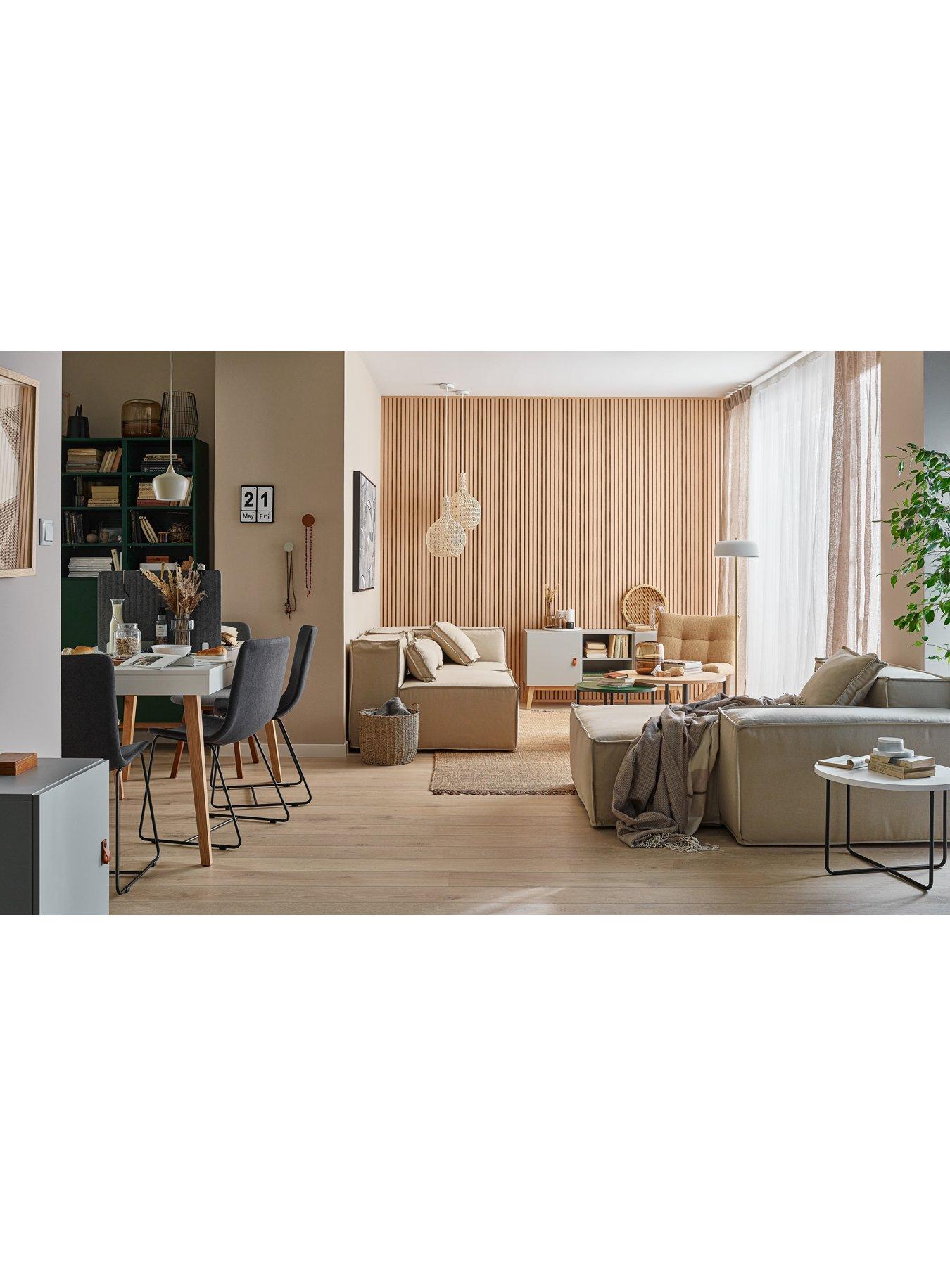 Image 5 of 7 of VOX Linerio Internal Decorative Wall Panel Pack 8; 2650mm x 122mm per each length; Total coverage 2.6m2
