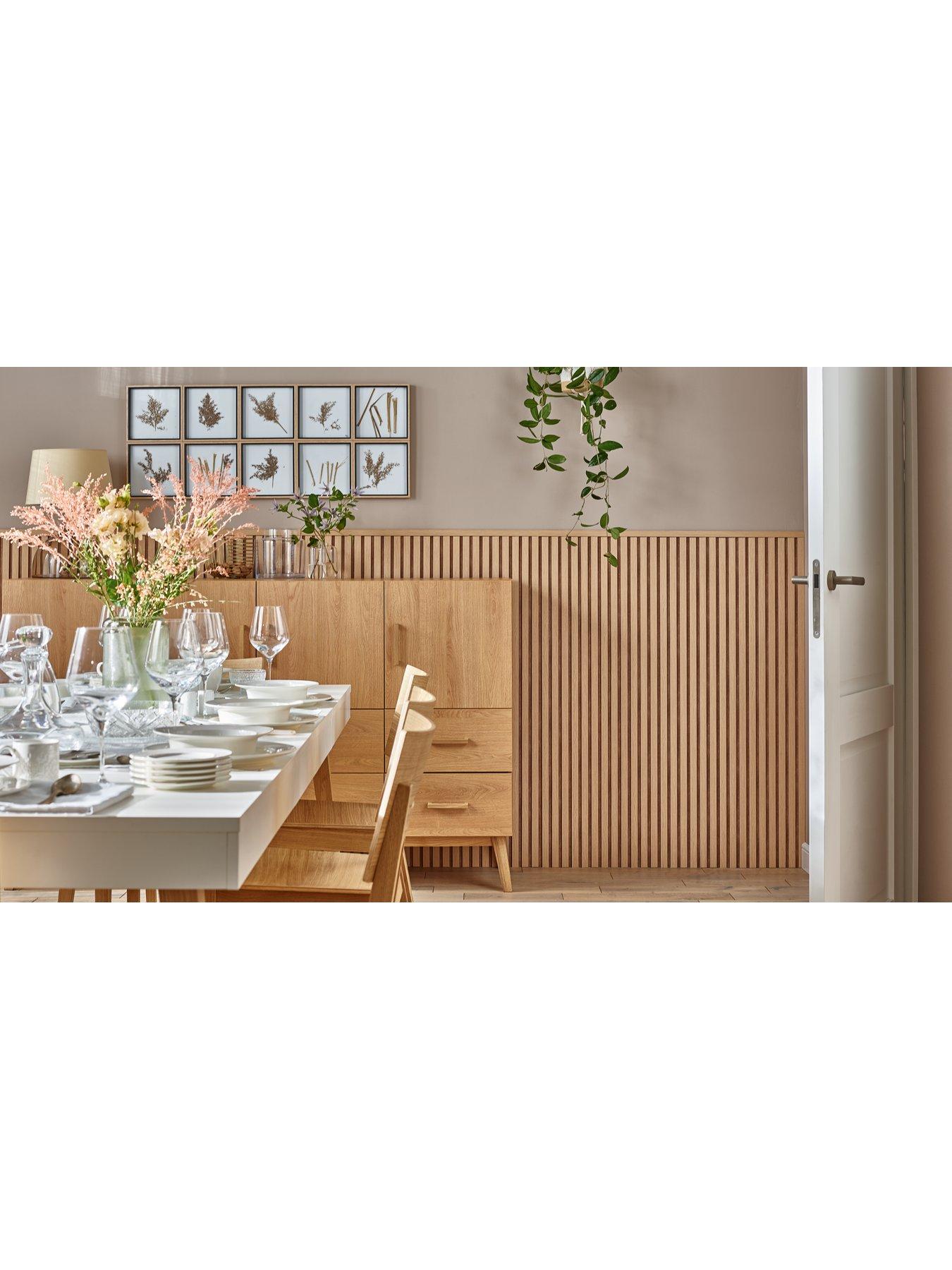 Image 7 of 7 of VOX Linerio Internal Decorative Wall Panel Pack 8; 2650mm x 122mm per each length; Total coverage 2.6m2