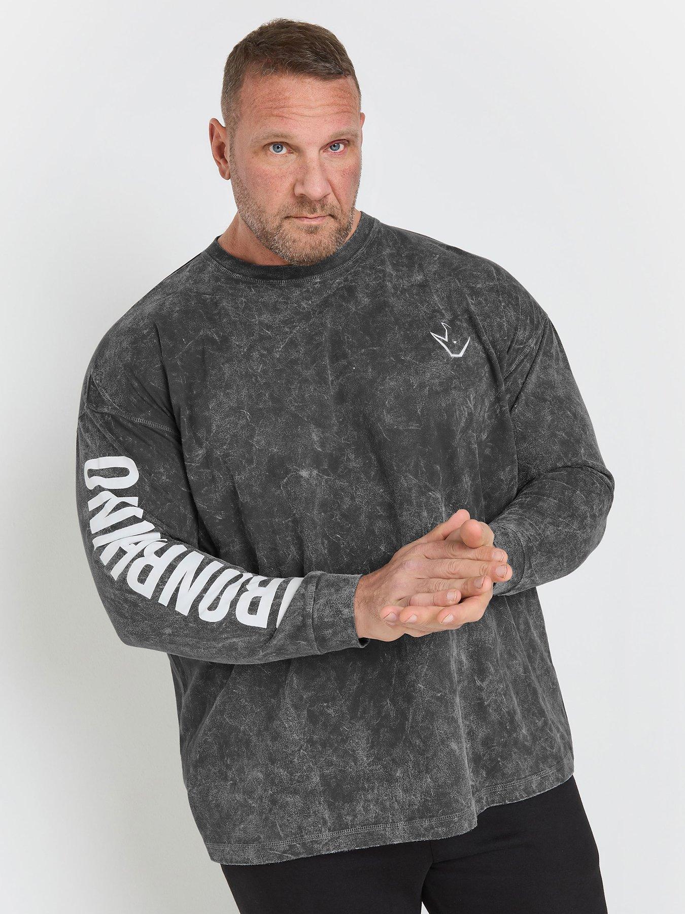 undefined Ironrhino Long Sleeve T-Shirt - Grey