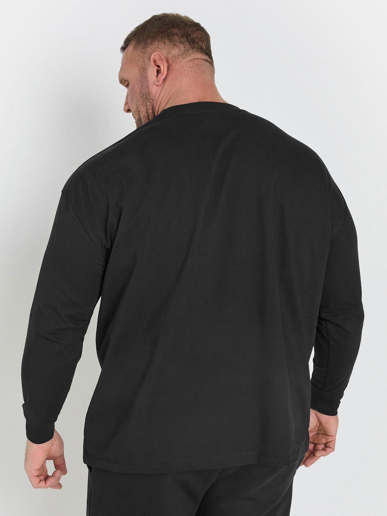 Image 2 of 3 of BadRhino Ironrhino Long Sleeve T-Shirt - Black
