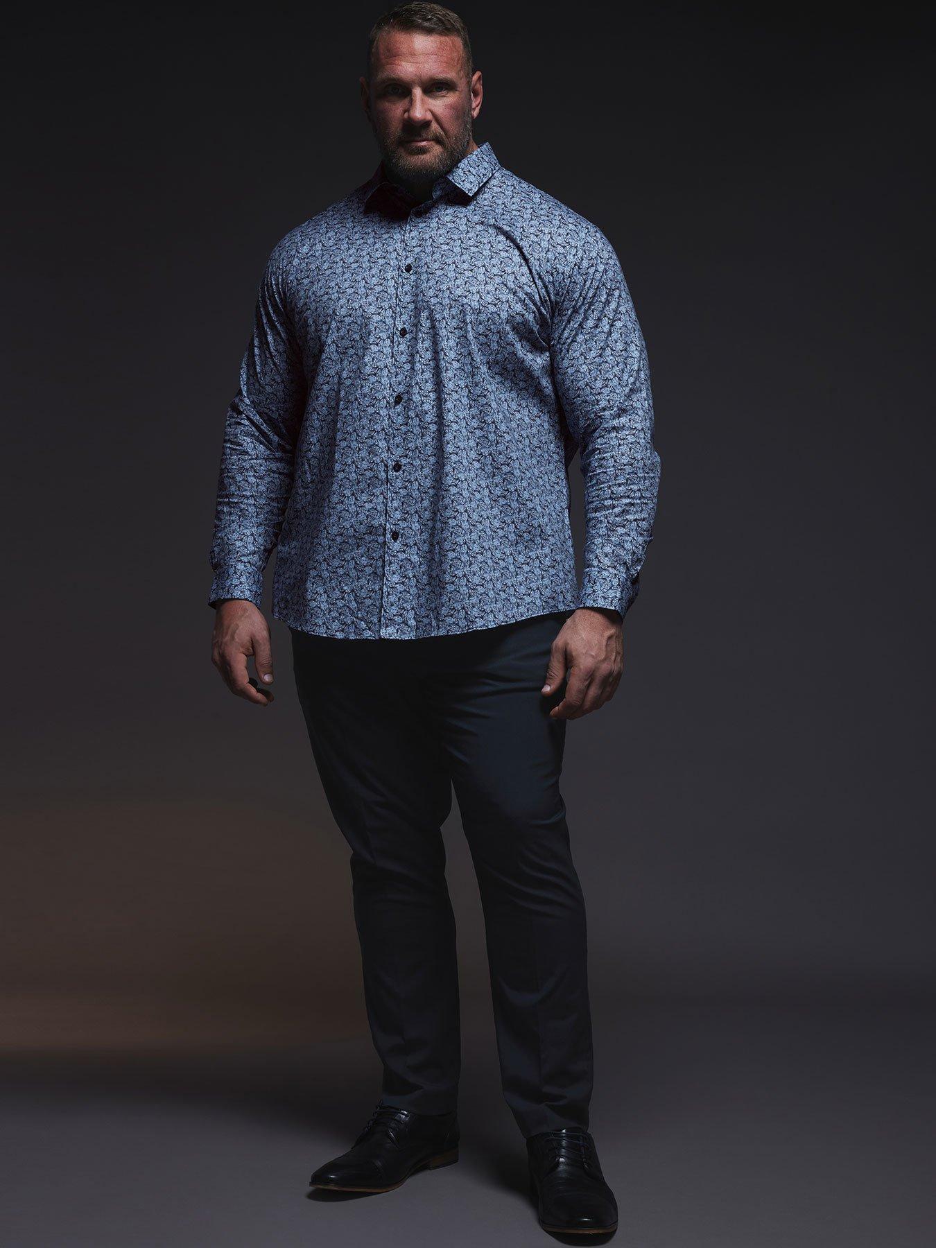 Image 2 of 3 of BadRhino Formal Shirt - Blue