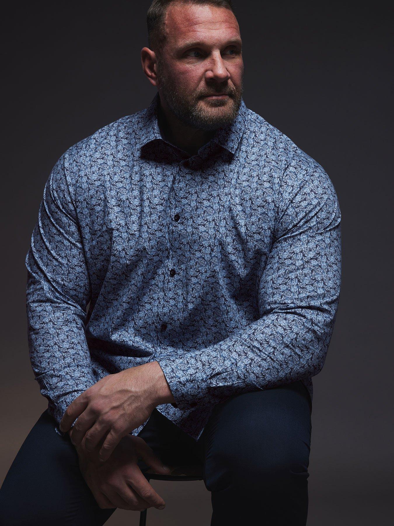 Image 3 of 3 of BadRhino Formal Shirt - Blue
