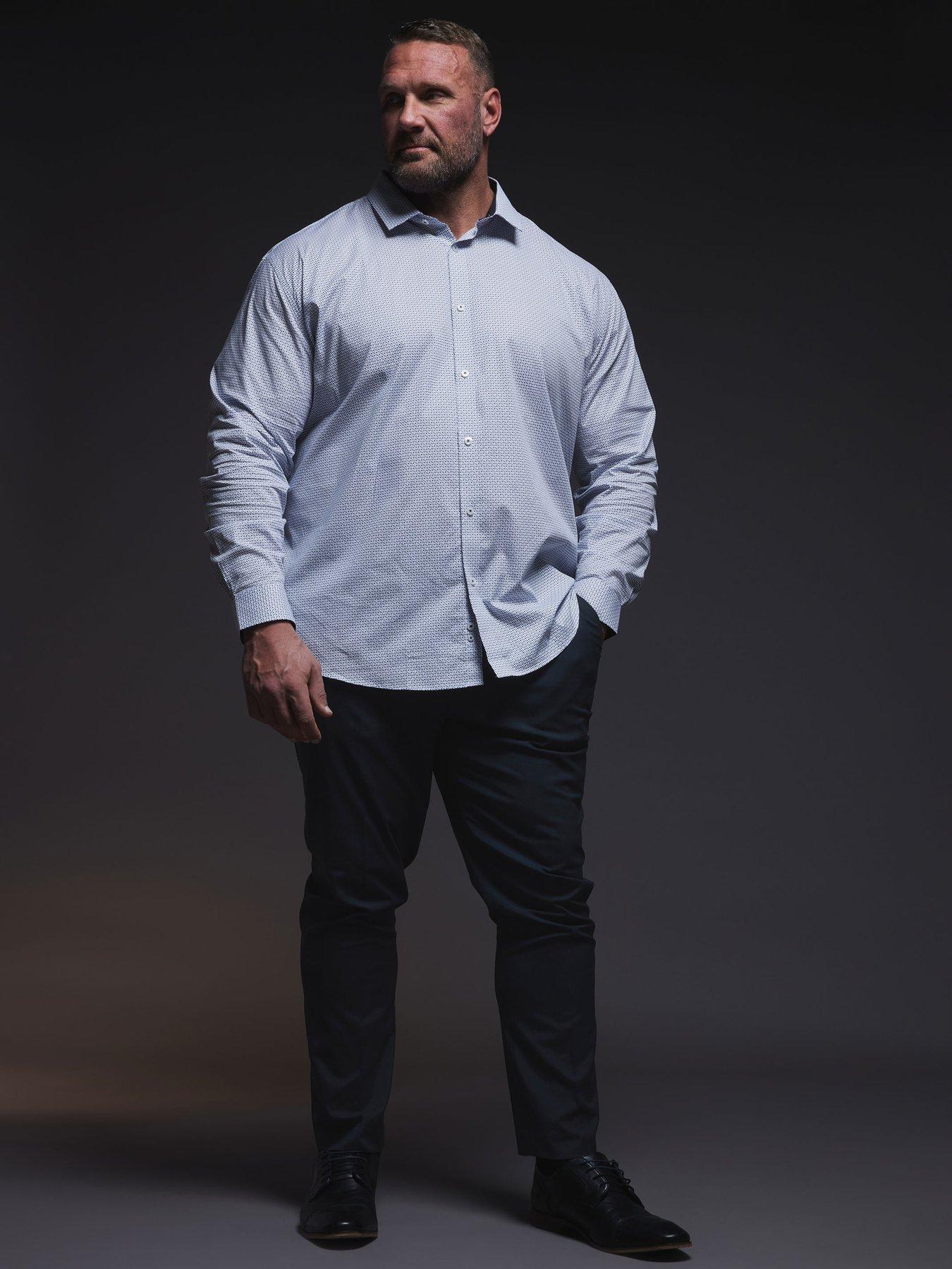 Image 1 of 2 of BadRhino Formal Shirt - Blue