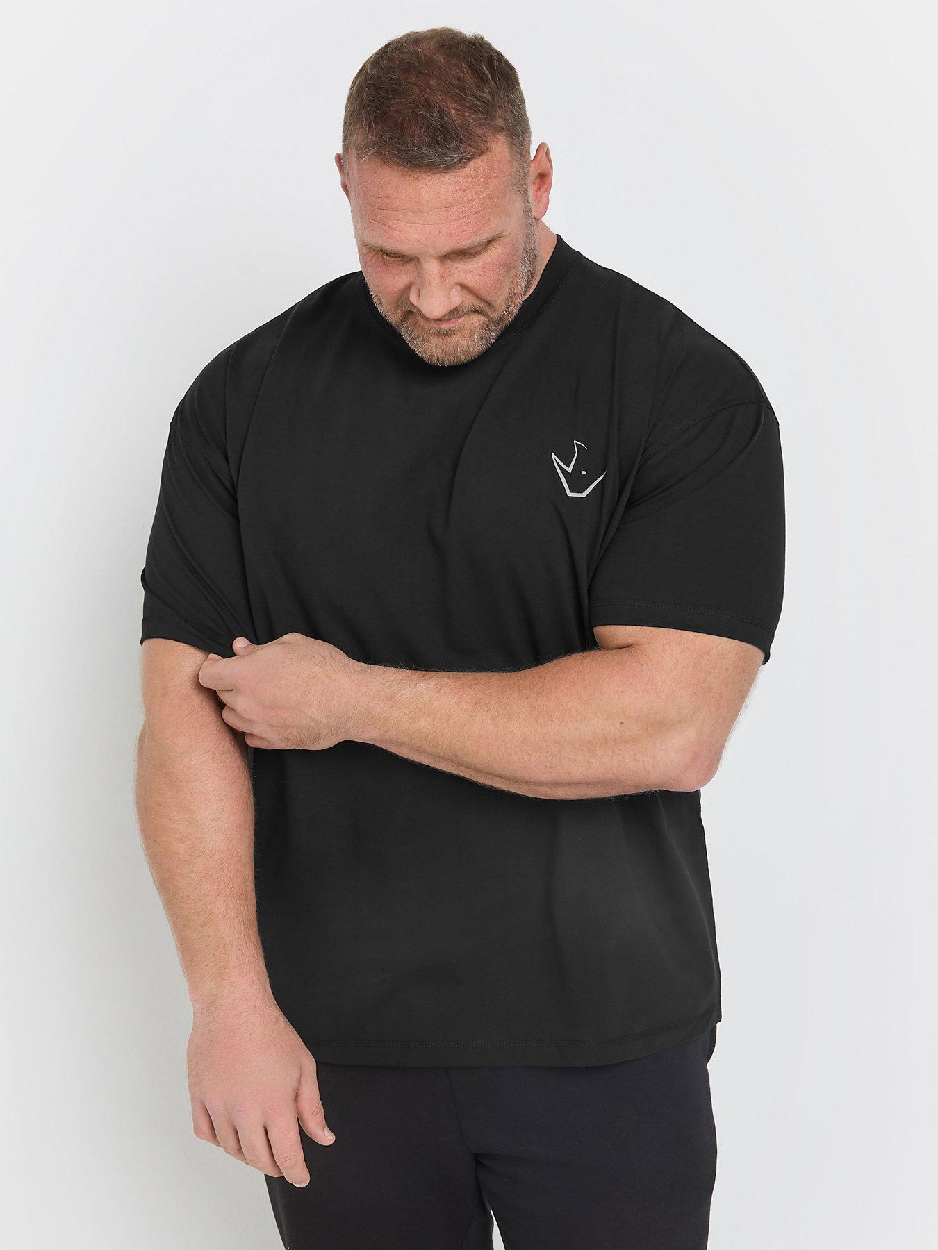 BadRhino Big  &  Tall IronRhino Never Lies T-Shirt - Black