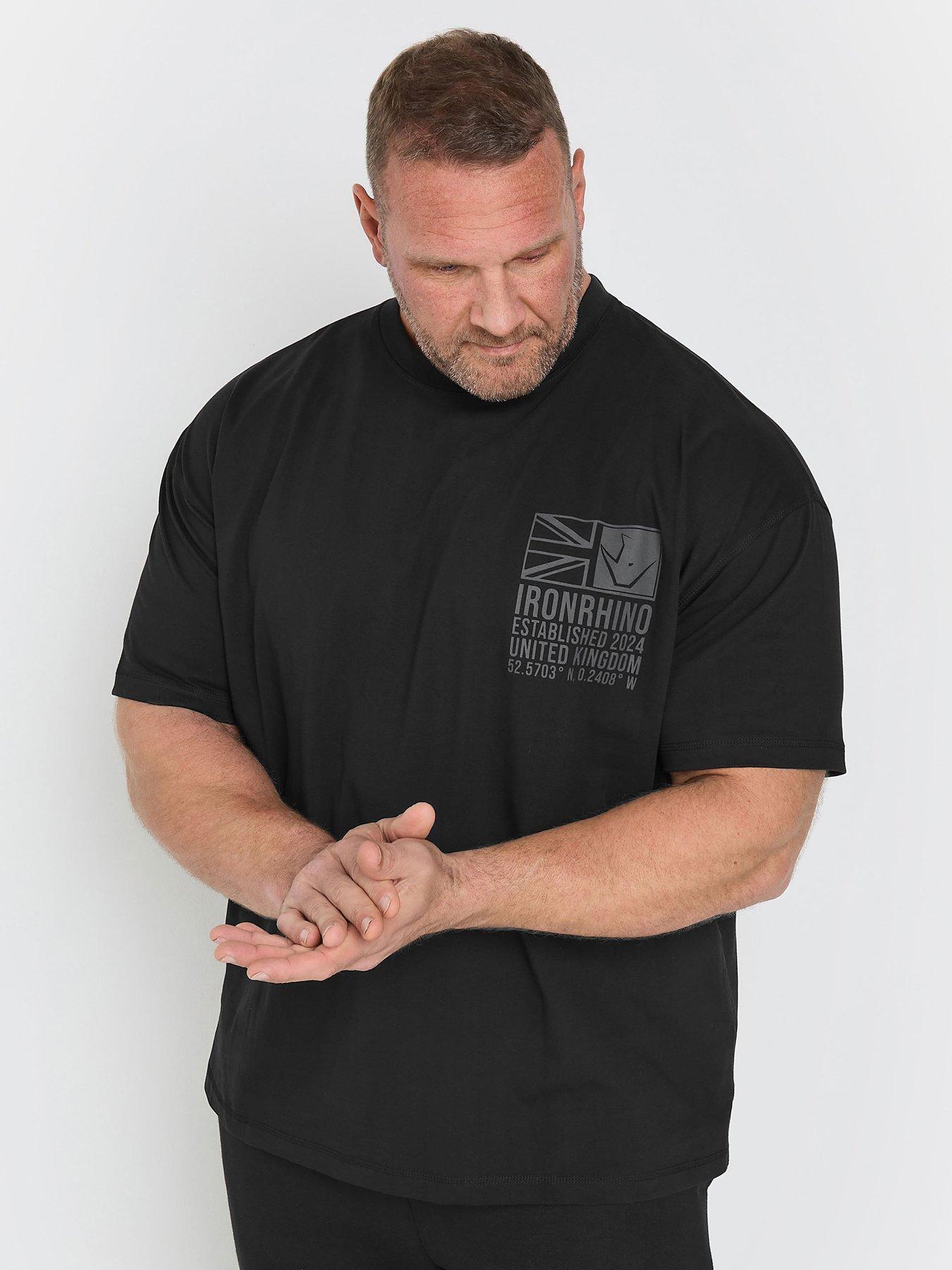 undefined Big  &  Tall IronRhino Est 2024 T-Shirt - Black