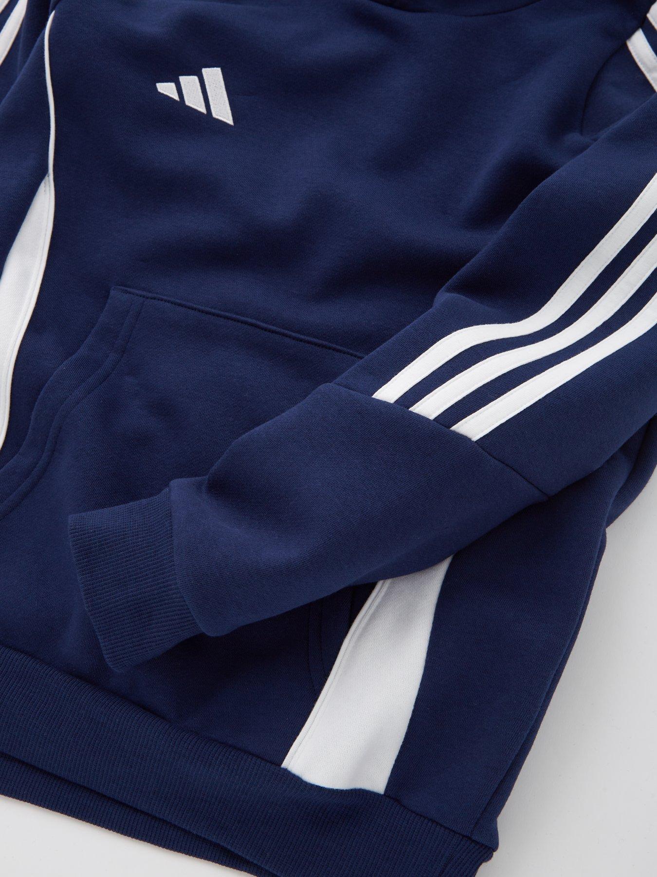 Image 3 of 4 of adidas Kid's Tiro 24 Sweat Hoodie - Blue