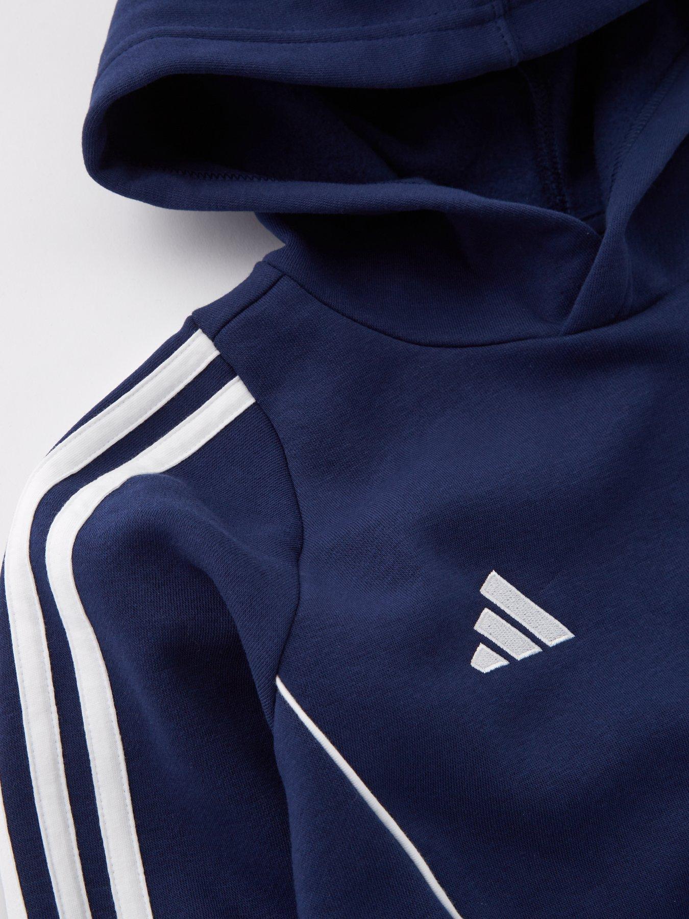 Image 4 of 4 of adidas Kid's Tiro 24 Sweat Hoodie - Blue
