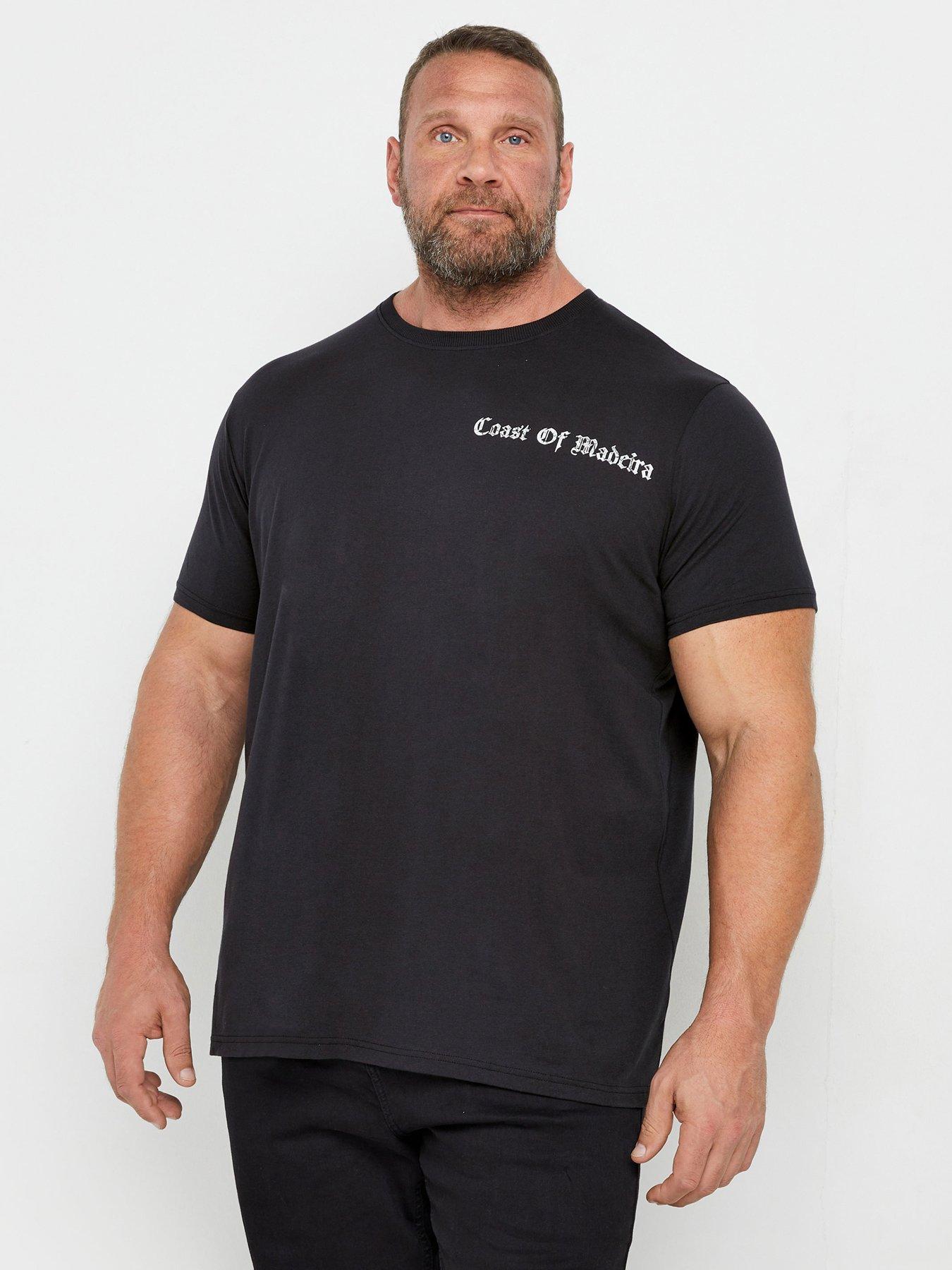 undefined Big  &  Tall Porto Santo T-Shirt - Black